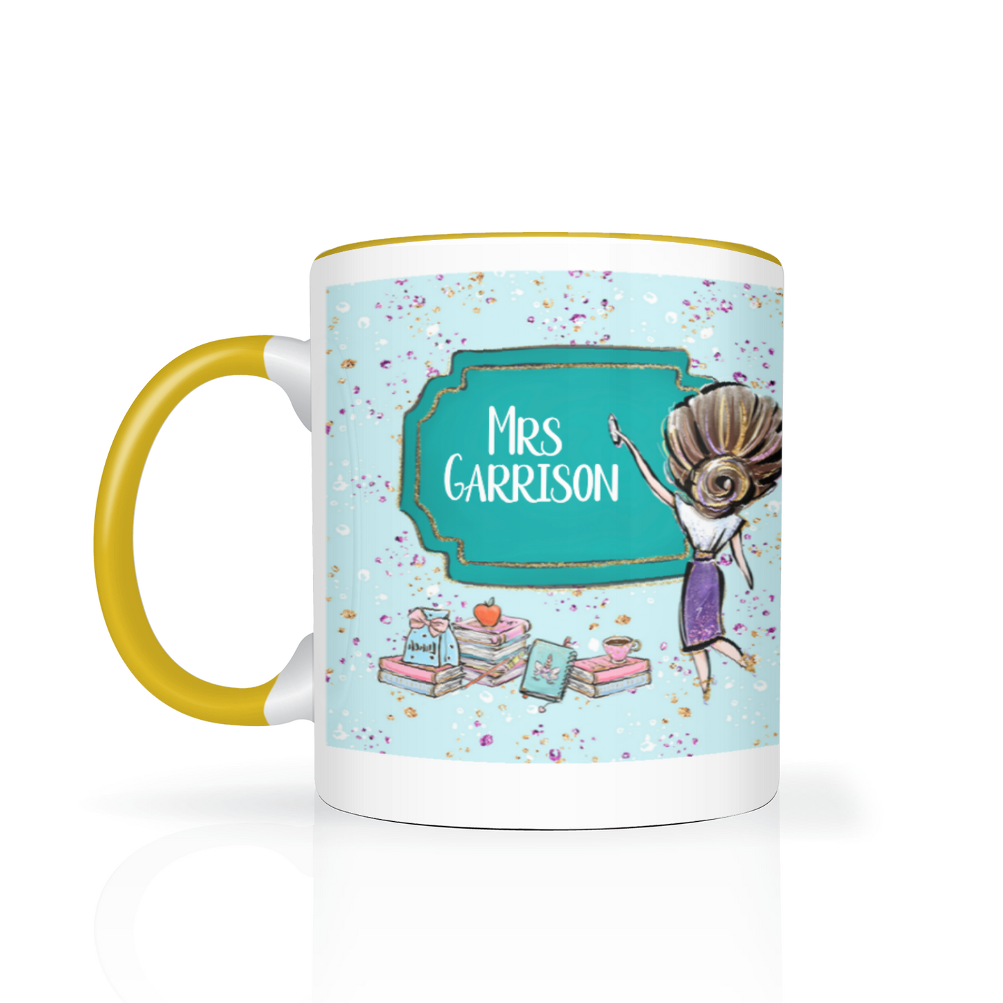 Thank You Teacher Personalised 11oz Mug #8