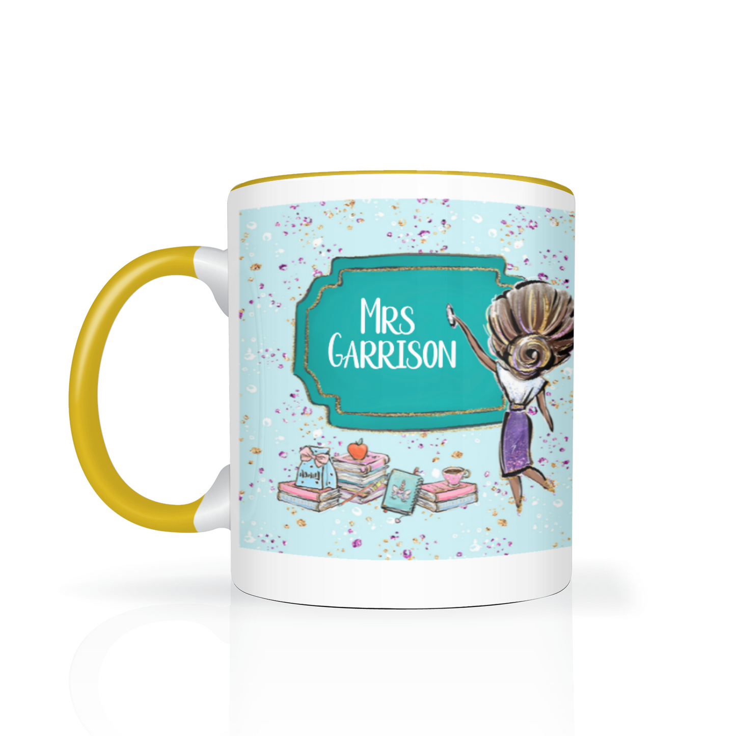Thank You Teacher Personalised 11oz Mug #9