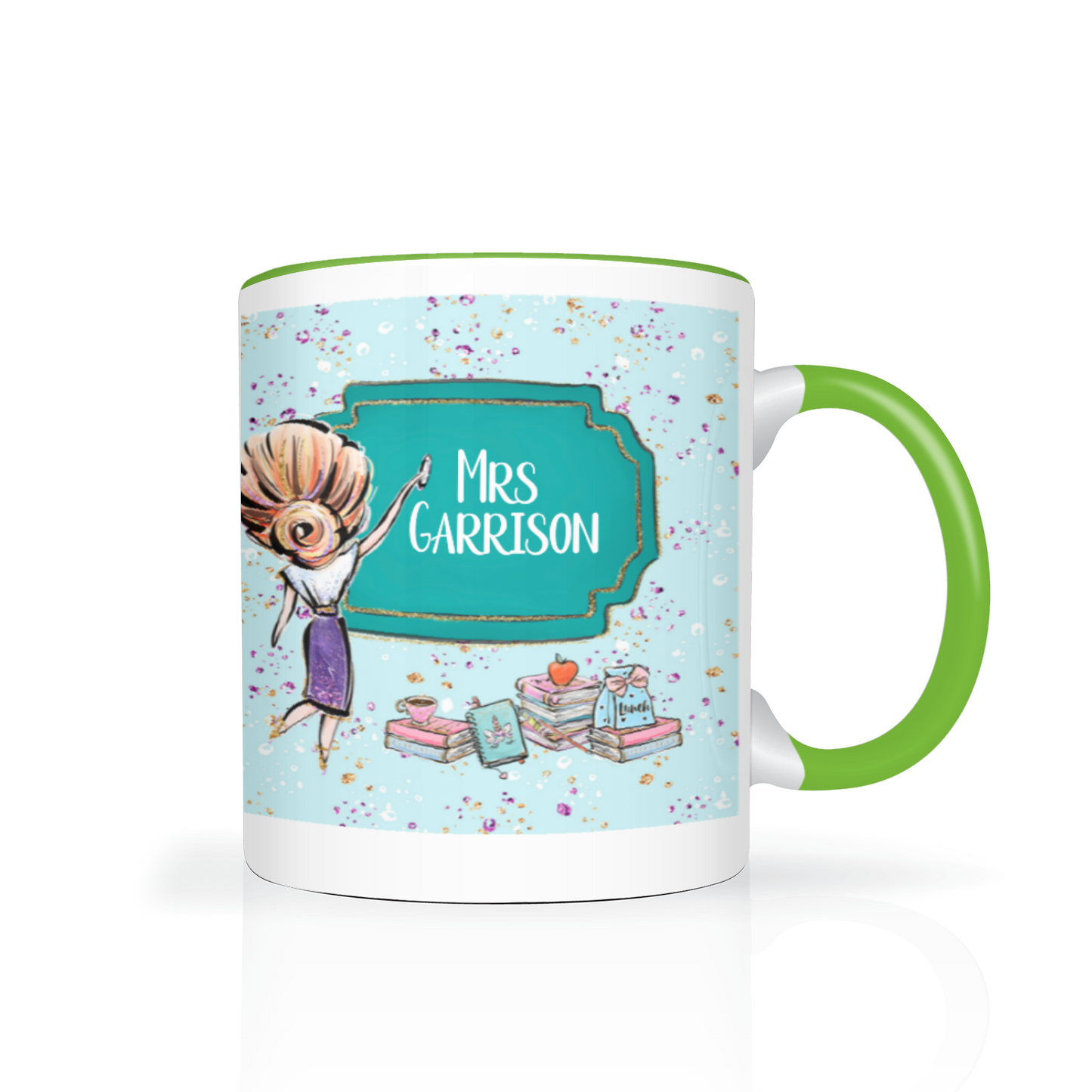 Thank You Teacher Personalised 11oz Mug #10