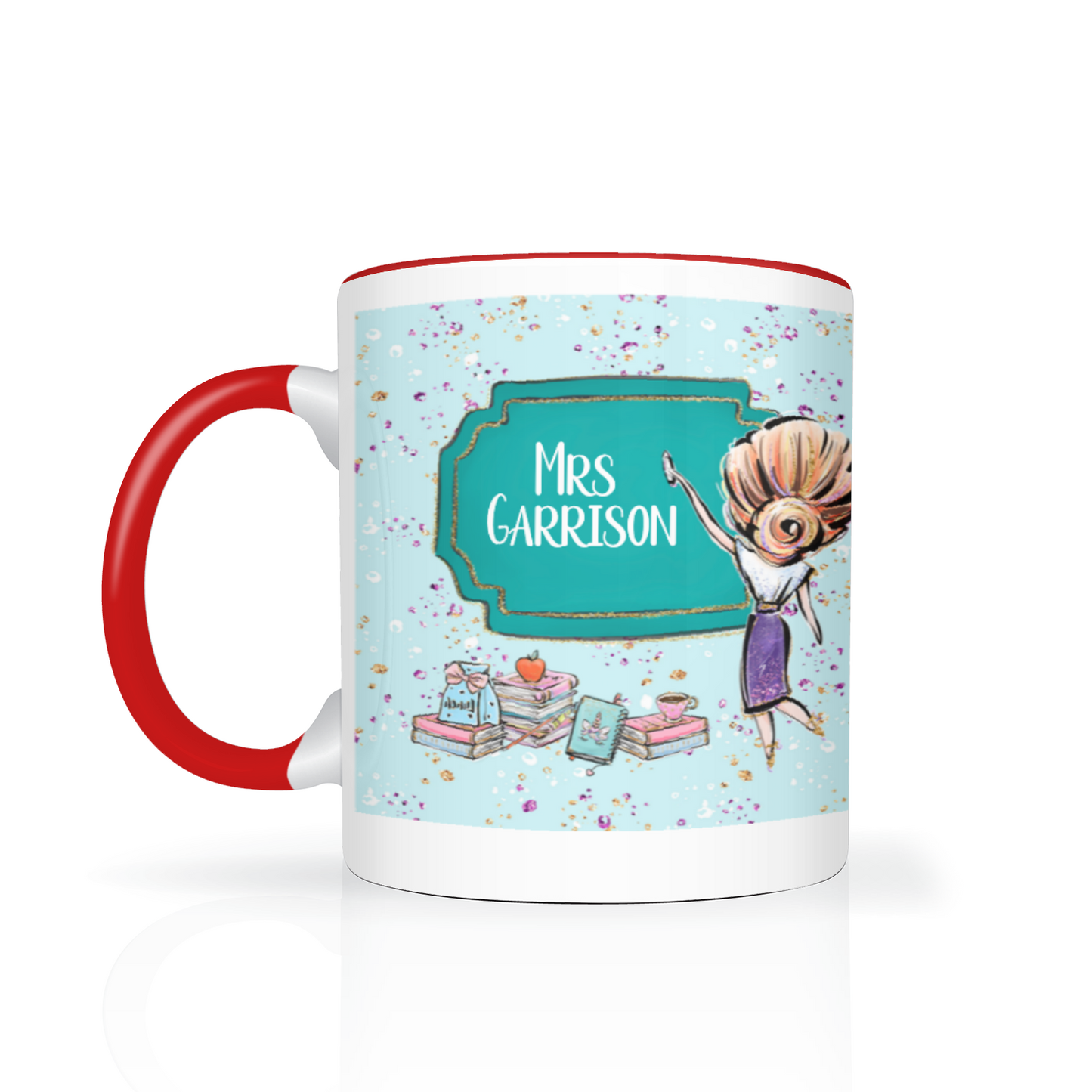 Thank You Teacher Personalised 11oz Mug #10