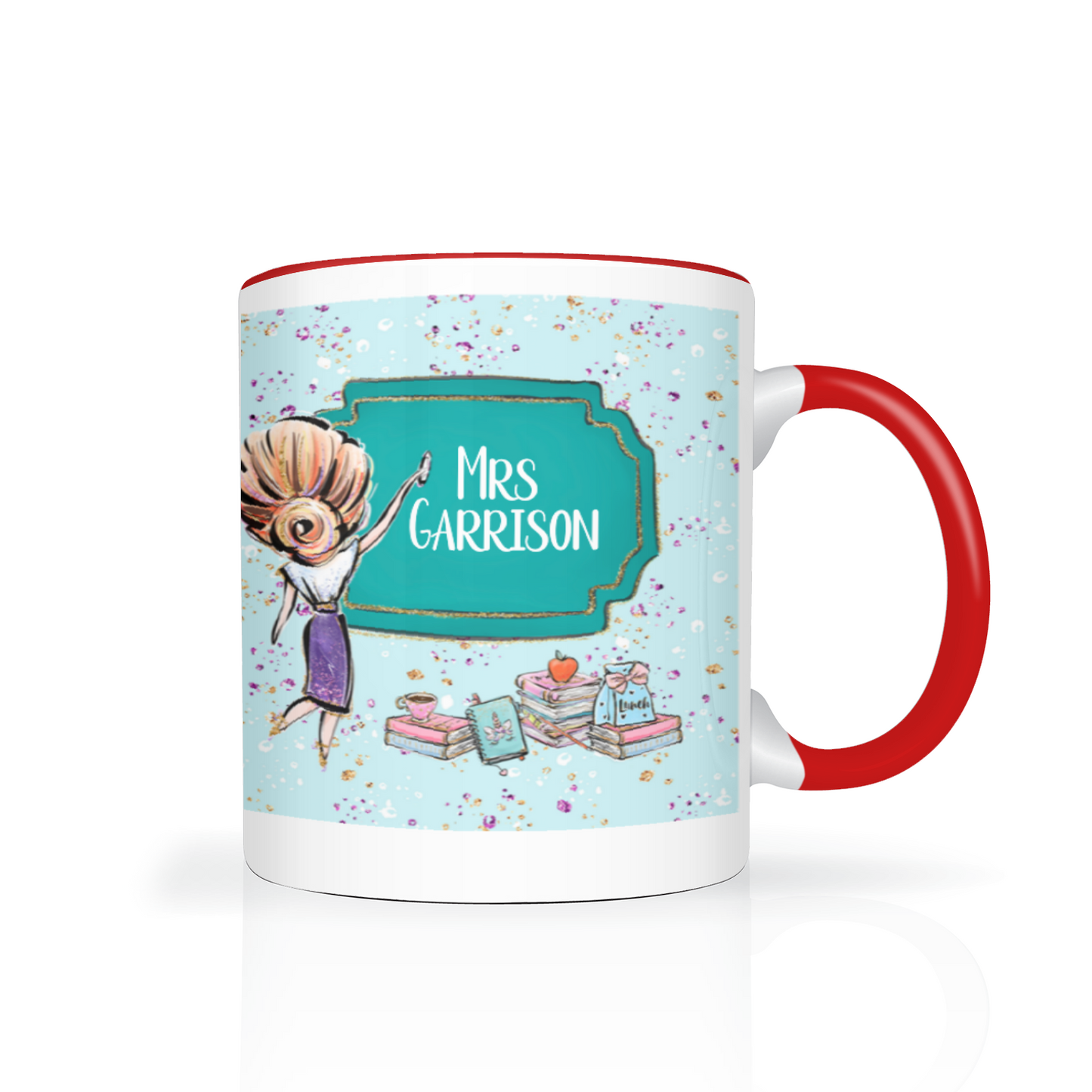 Thank You Teacher Personalised 11oz Mug #10