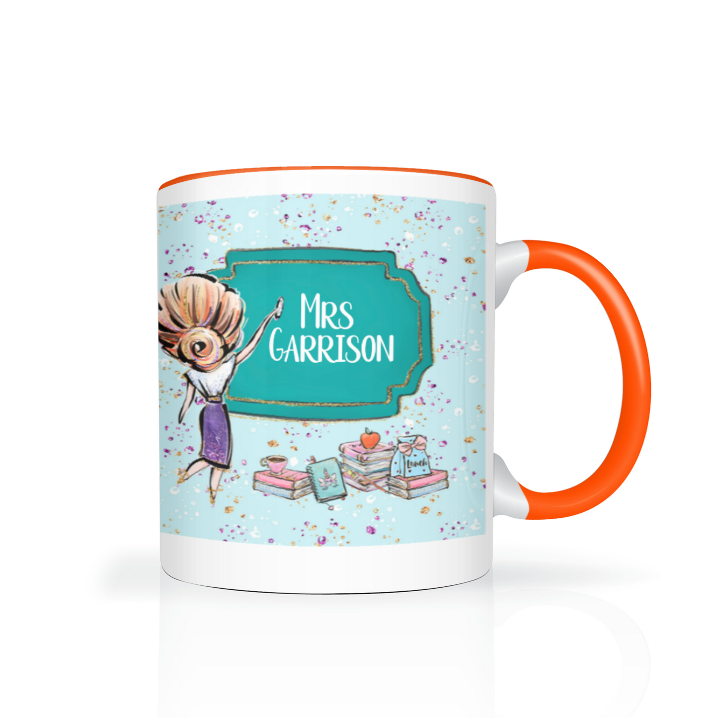 Thank You Teacher Personalised 11oz Mug #10