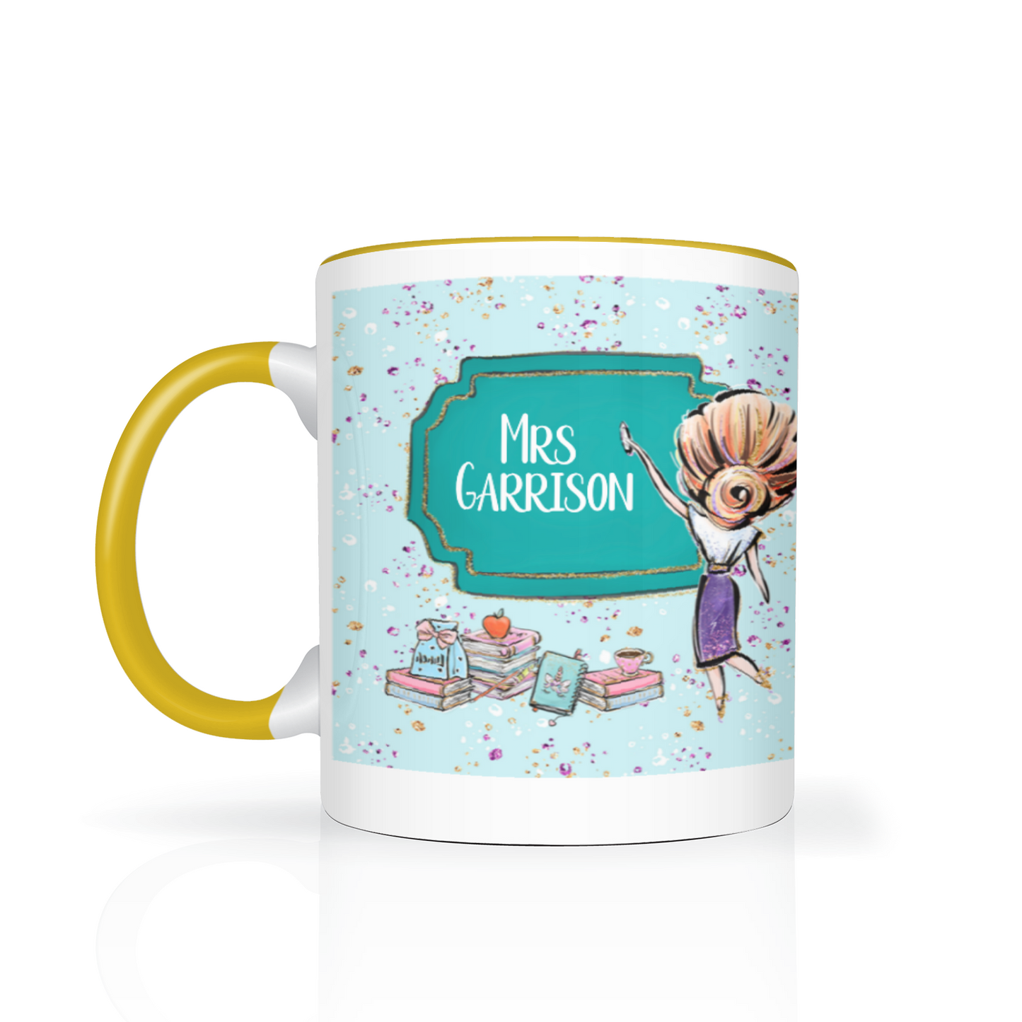 Thank You Teacher Personalised 11oz Mug #10