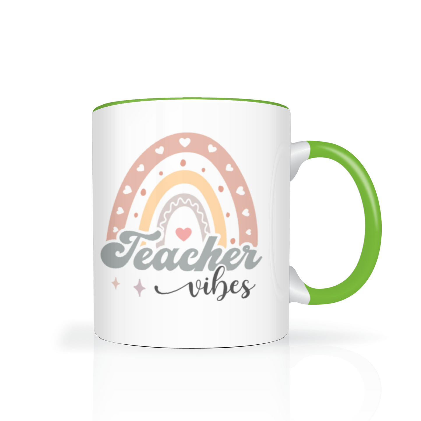 Teacher Vibes Personalised 11oz Mug