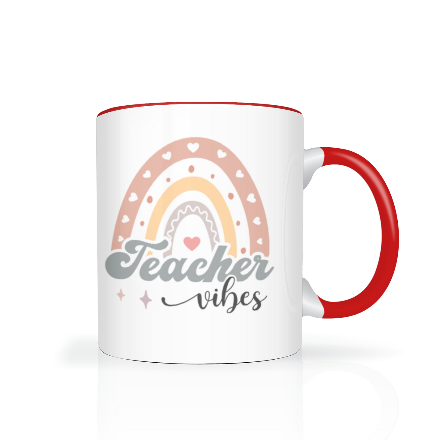 Teacher Vibes Personalised 11oz Mug
