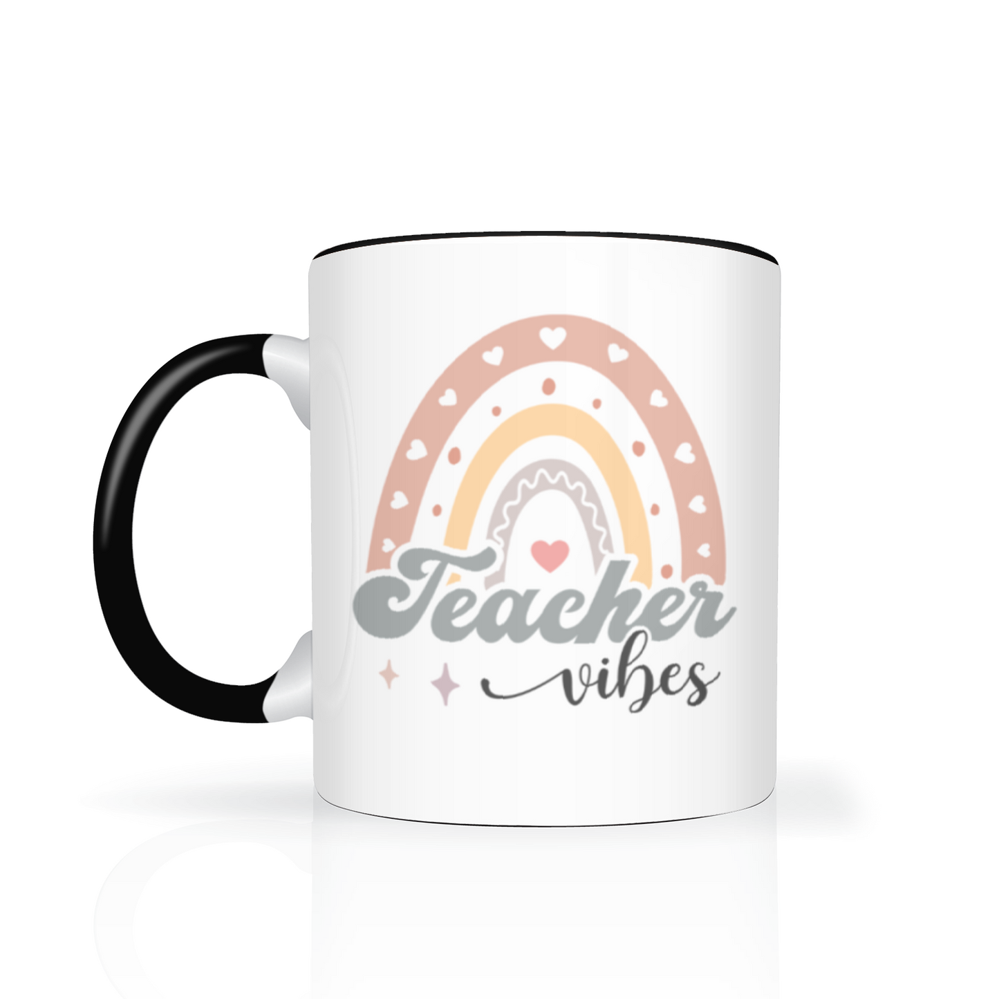 Teacher Vibes Personalised 11oz Mug