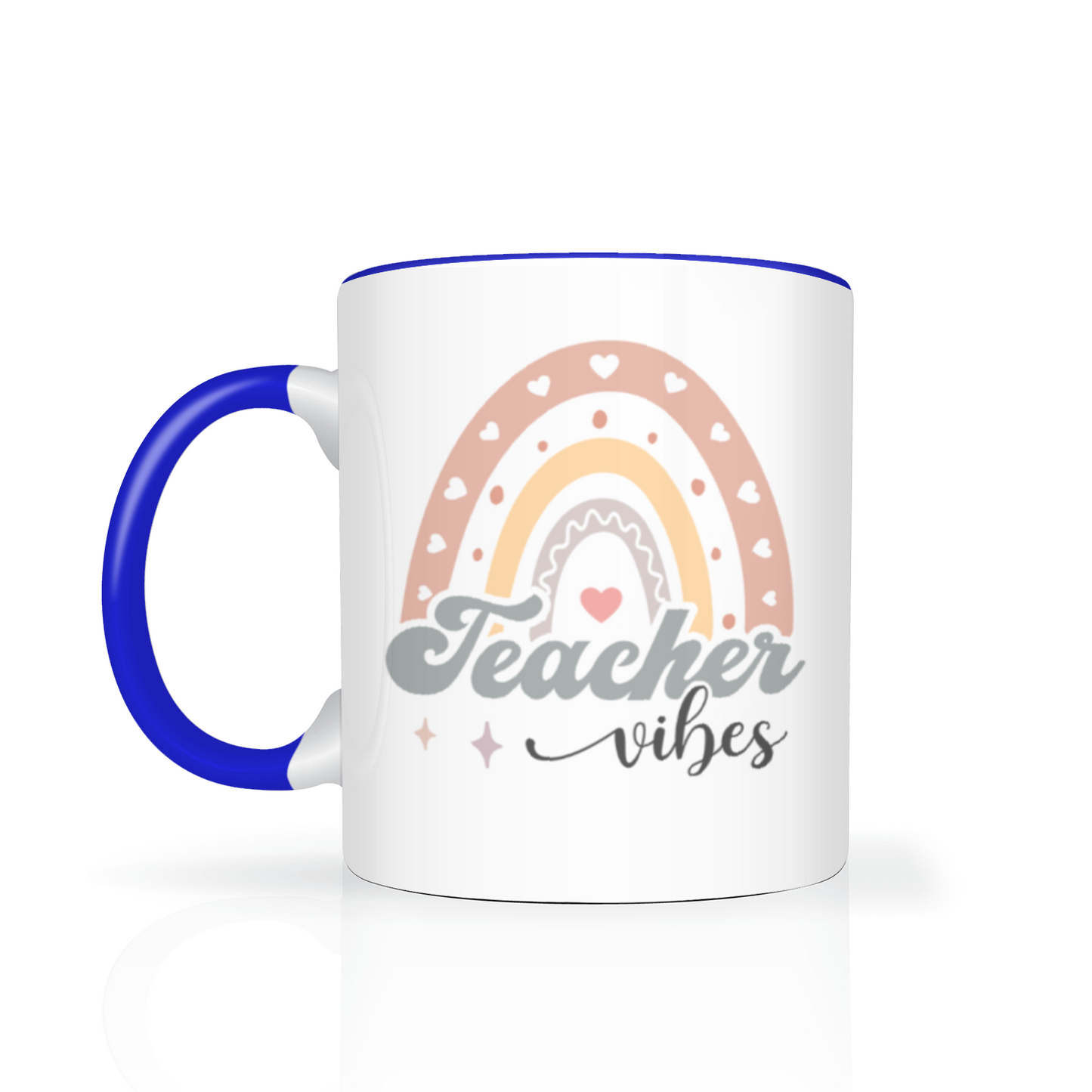 Teacher Vibes Personalised 11oz Mug