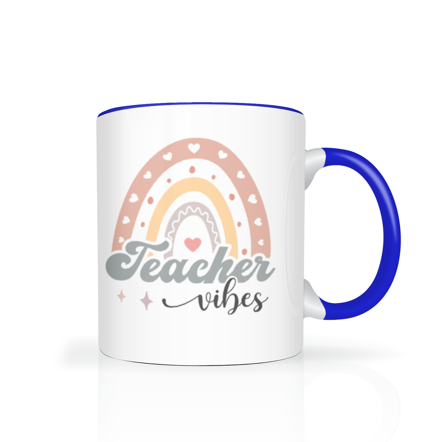 Teacher Vibes Personalised 11oz Mug