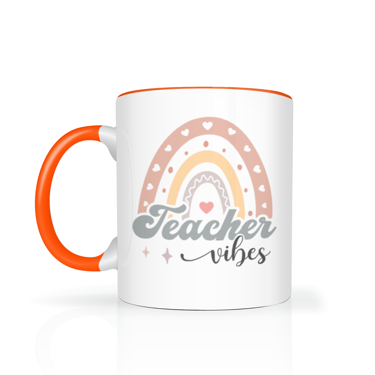 Teacher Vibes Personalised 11oz Mug