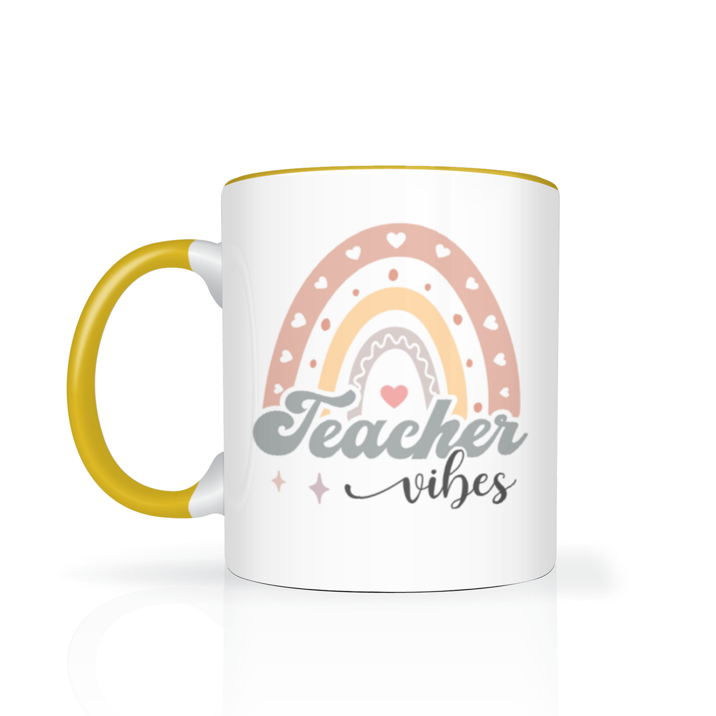Teacher Vibes Personalised 11oz Mug