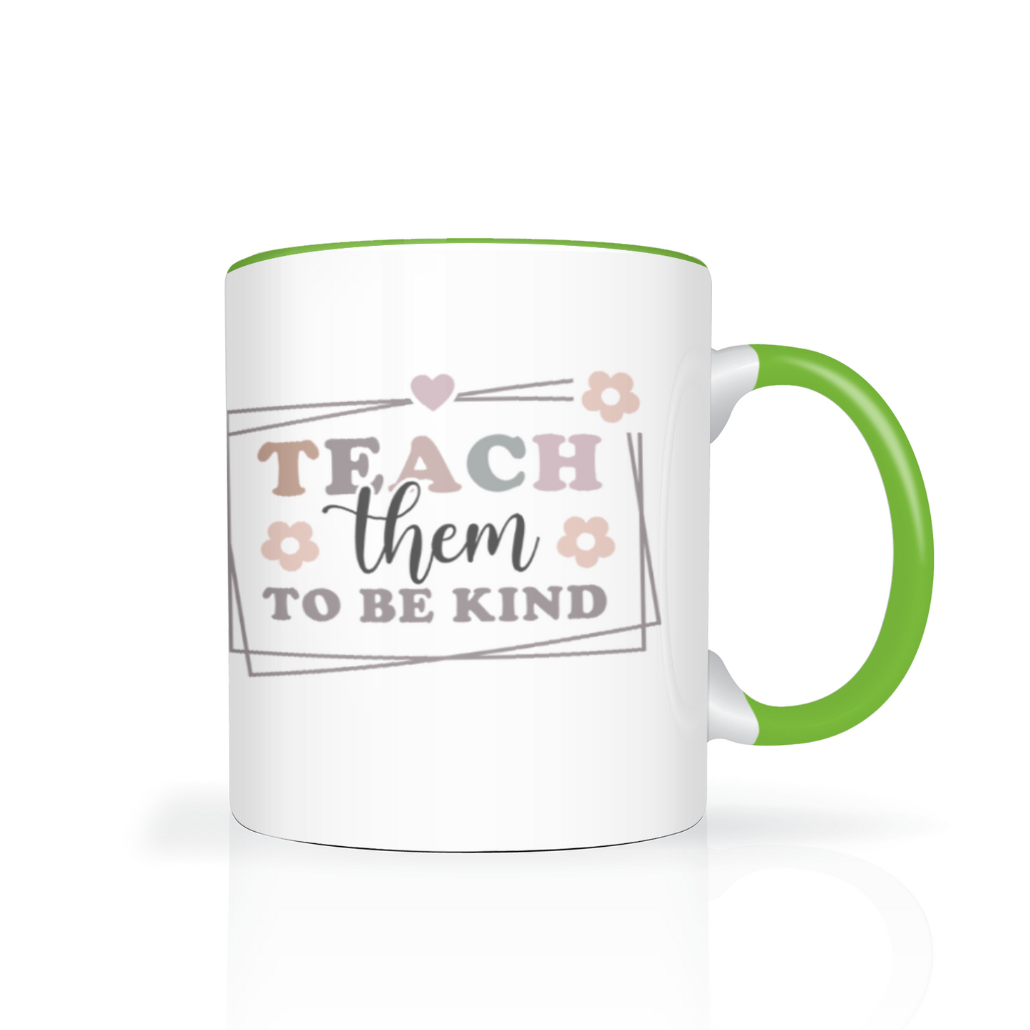 Teach Them To Be Kind Personalised 11oz Mug