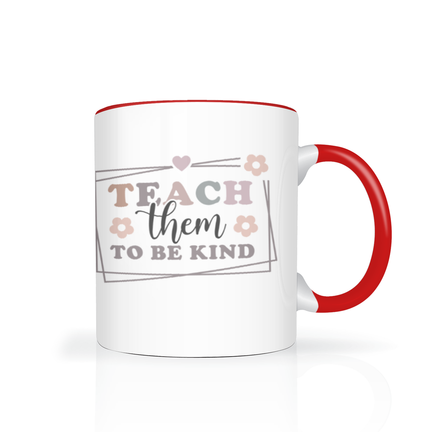 Teach Them To Be Kind Personalised 11oz Mug
