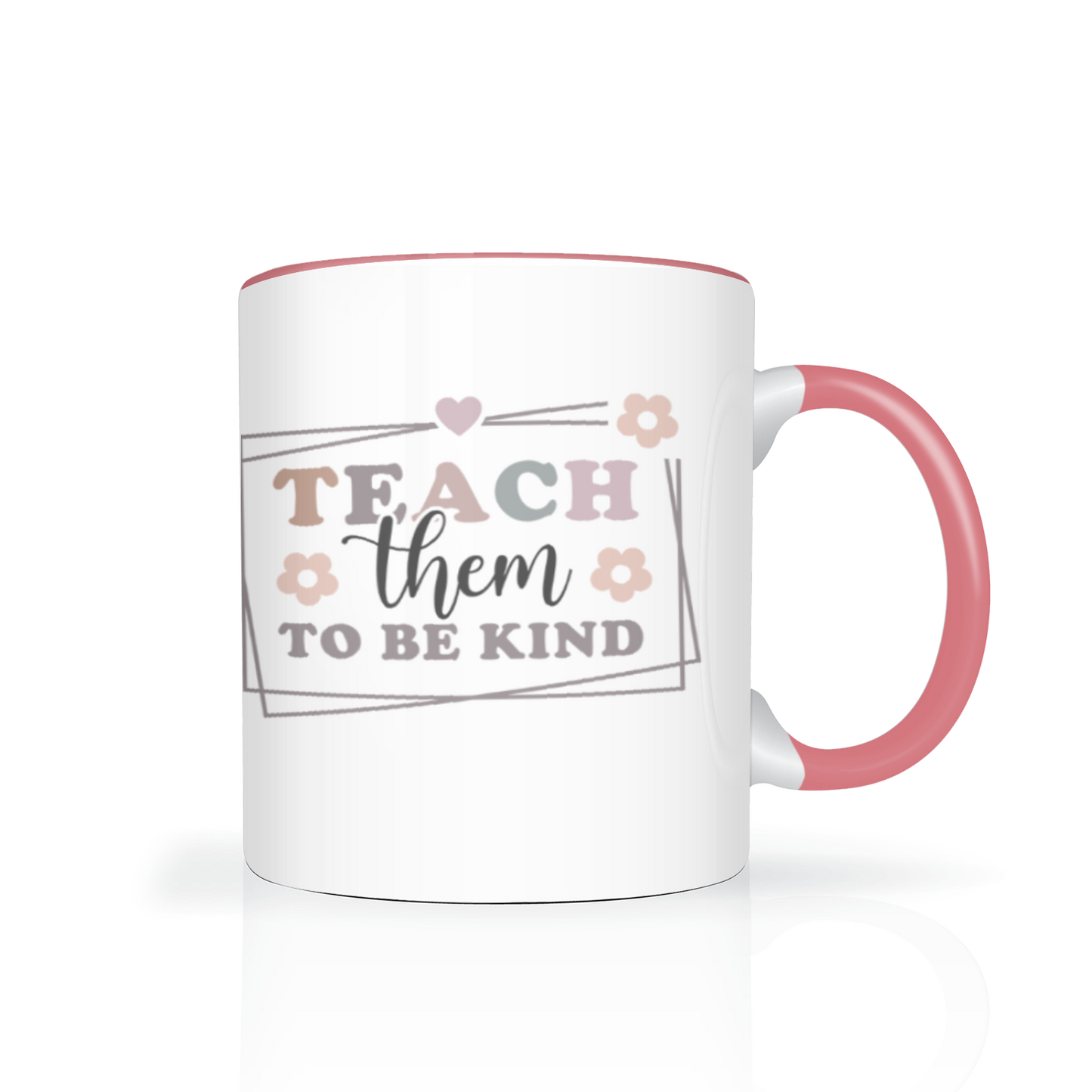 Teach Them To Be Kind Personalised 11oz Mug