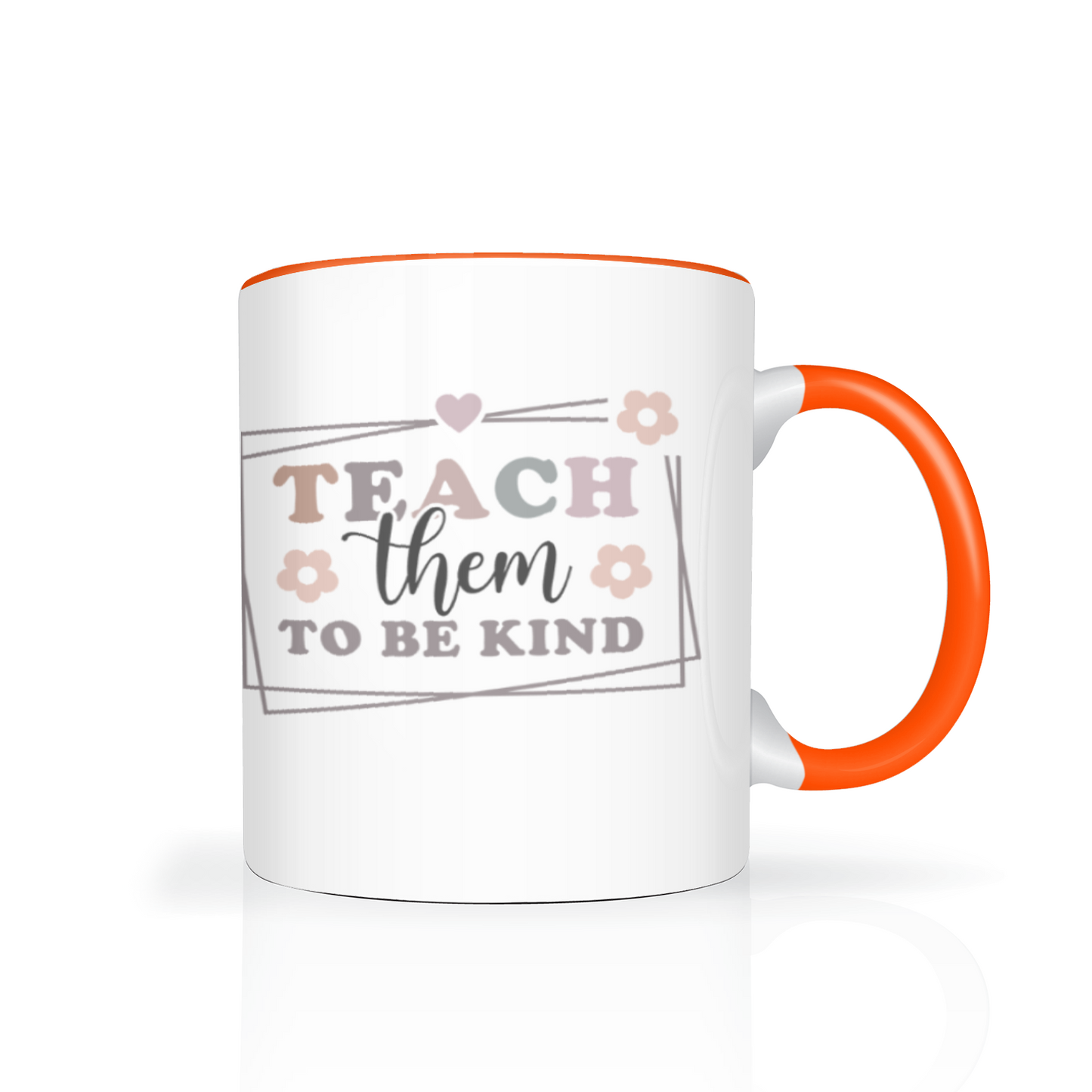 Teach Them To Be Kind Personalised 11oz Mug
