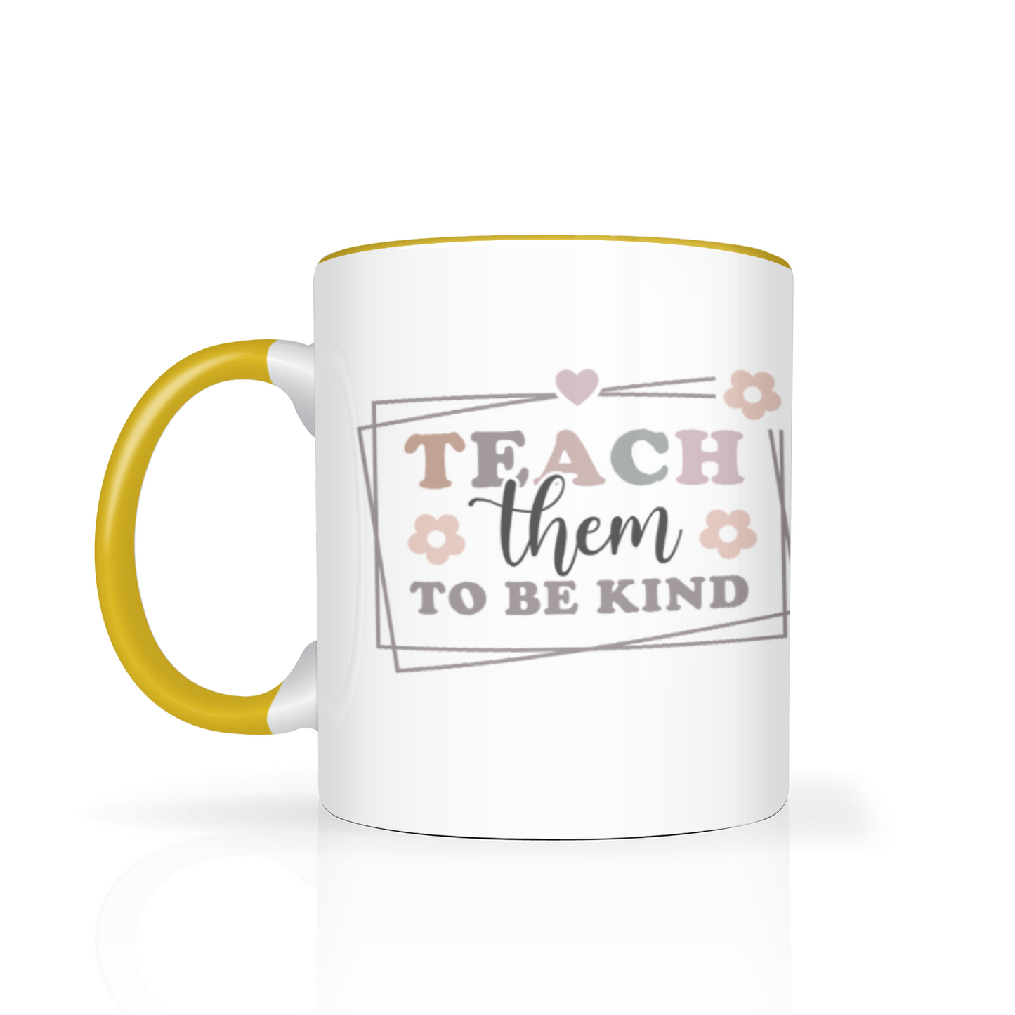Teach Them To Be Kind Personalised 11oz Mug