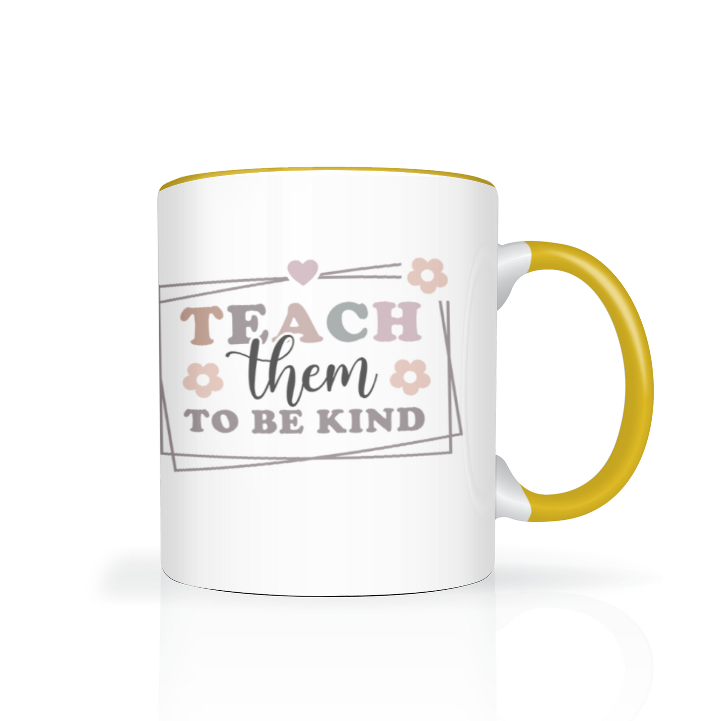 Teach Them To Be Kind Personalised 11oz Mug