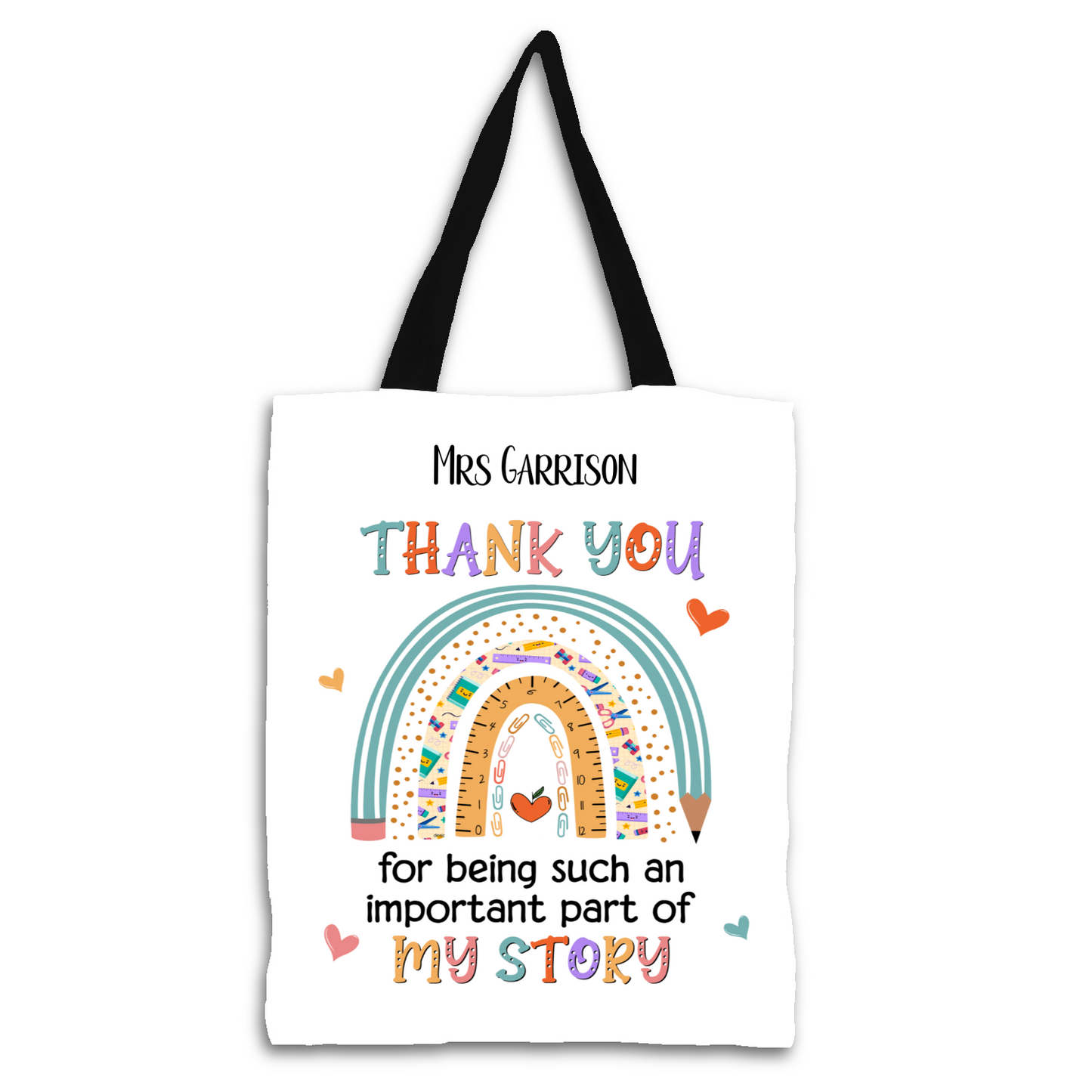 Thank You Teacher Tote Bag