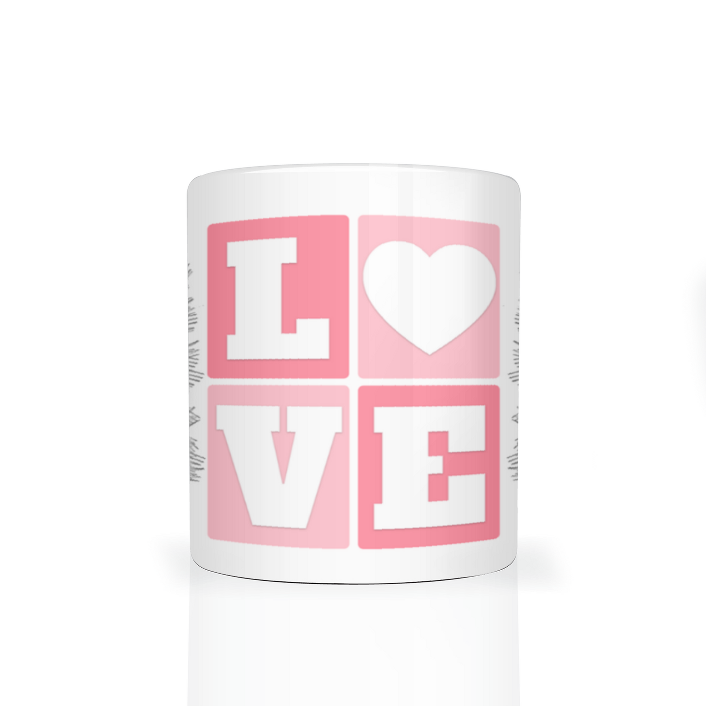 LOVE Personalised Photo 11oz Mug
