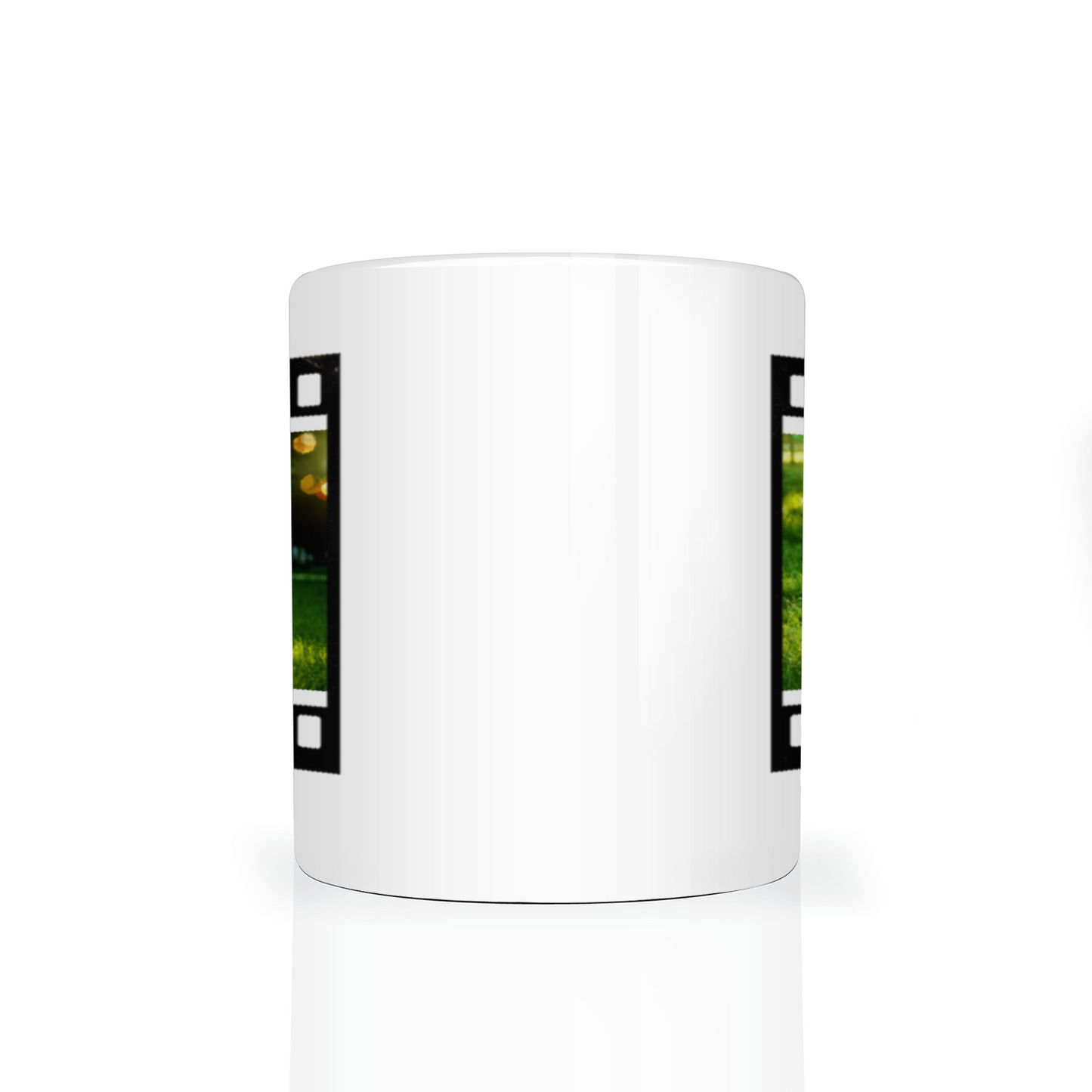 Retro Film Personalised Photo 11oz Mug