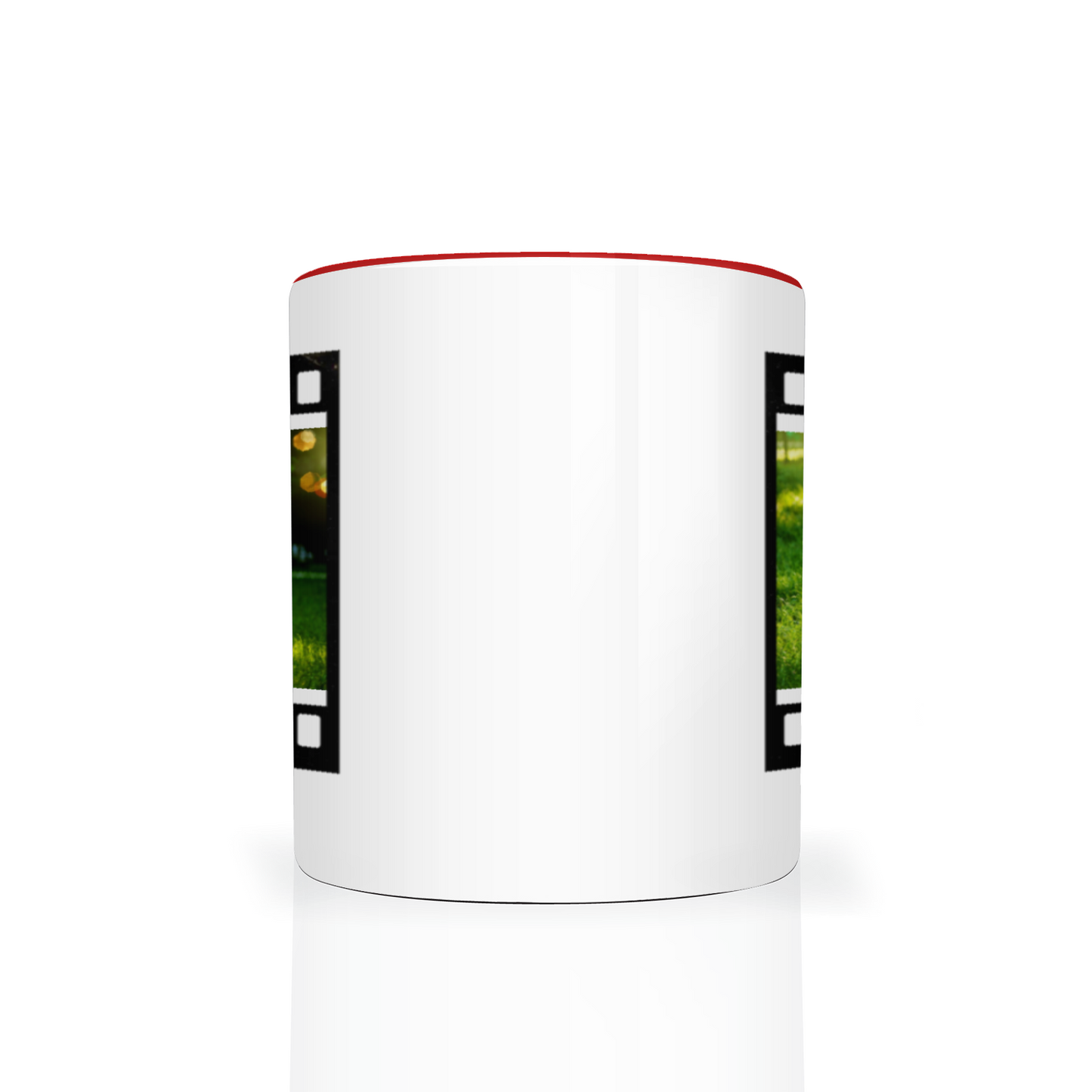 Retro Film Personalised Photo 11oz Mug