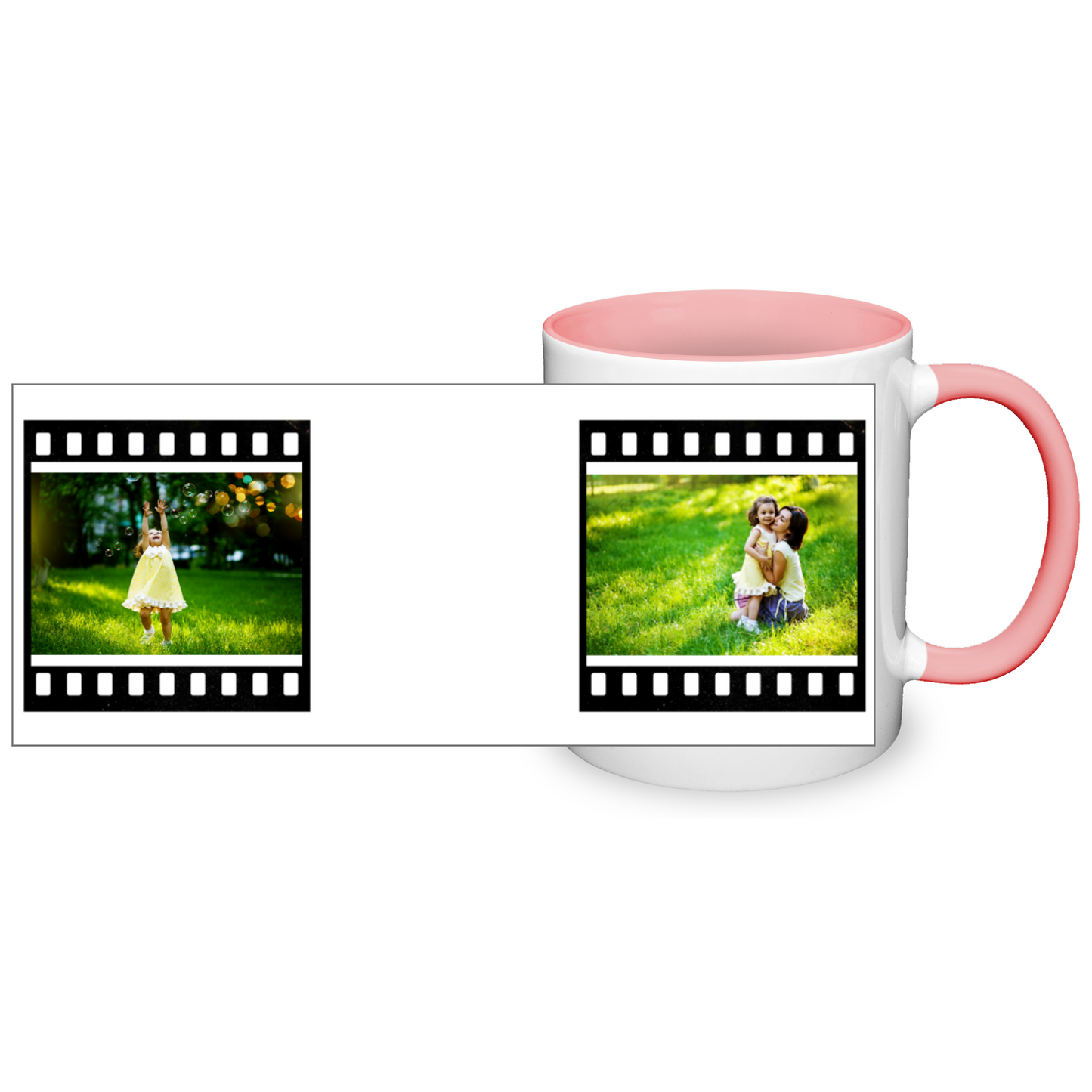 Retro Film Personalised Photo 11oz Mug
