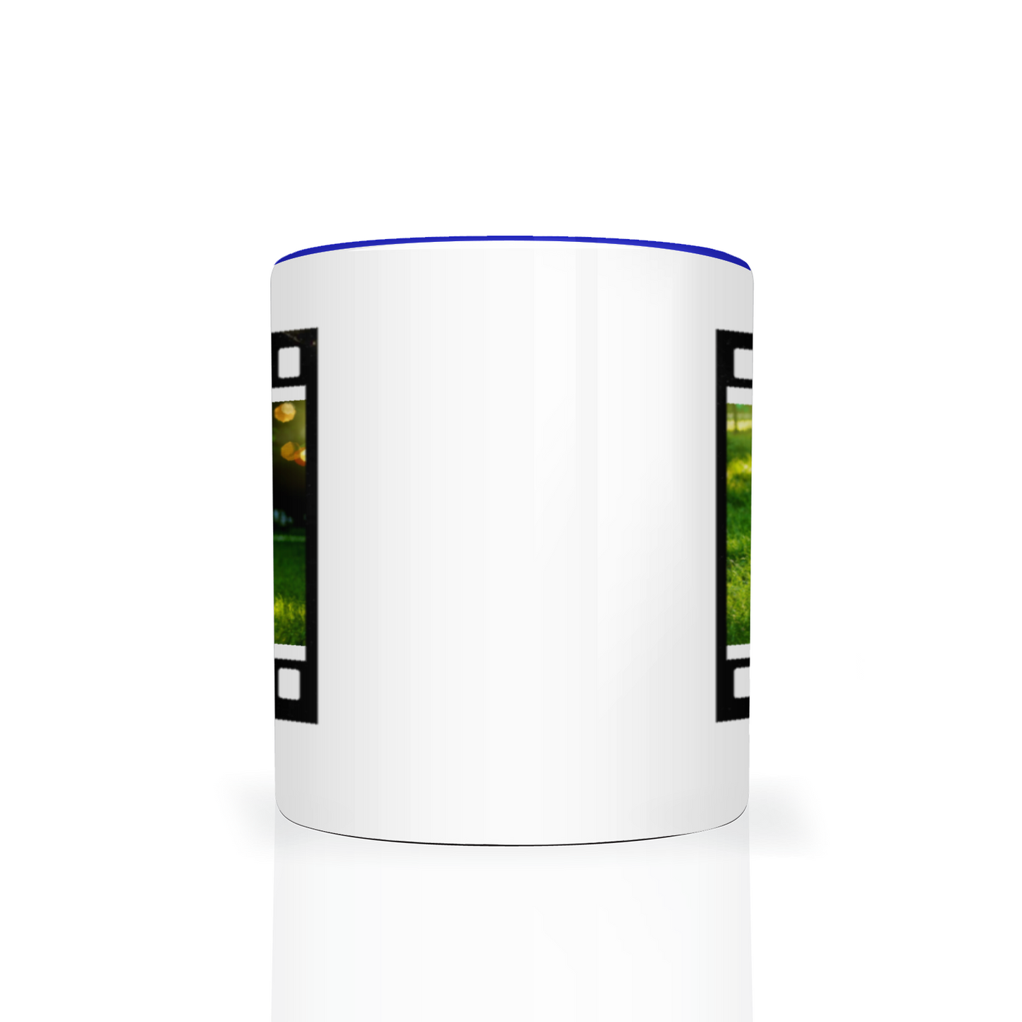Retro Film Personalised Photo 11oz Mug