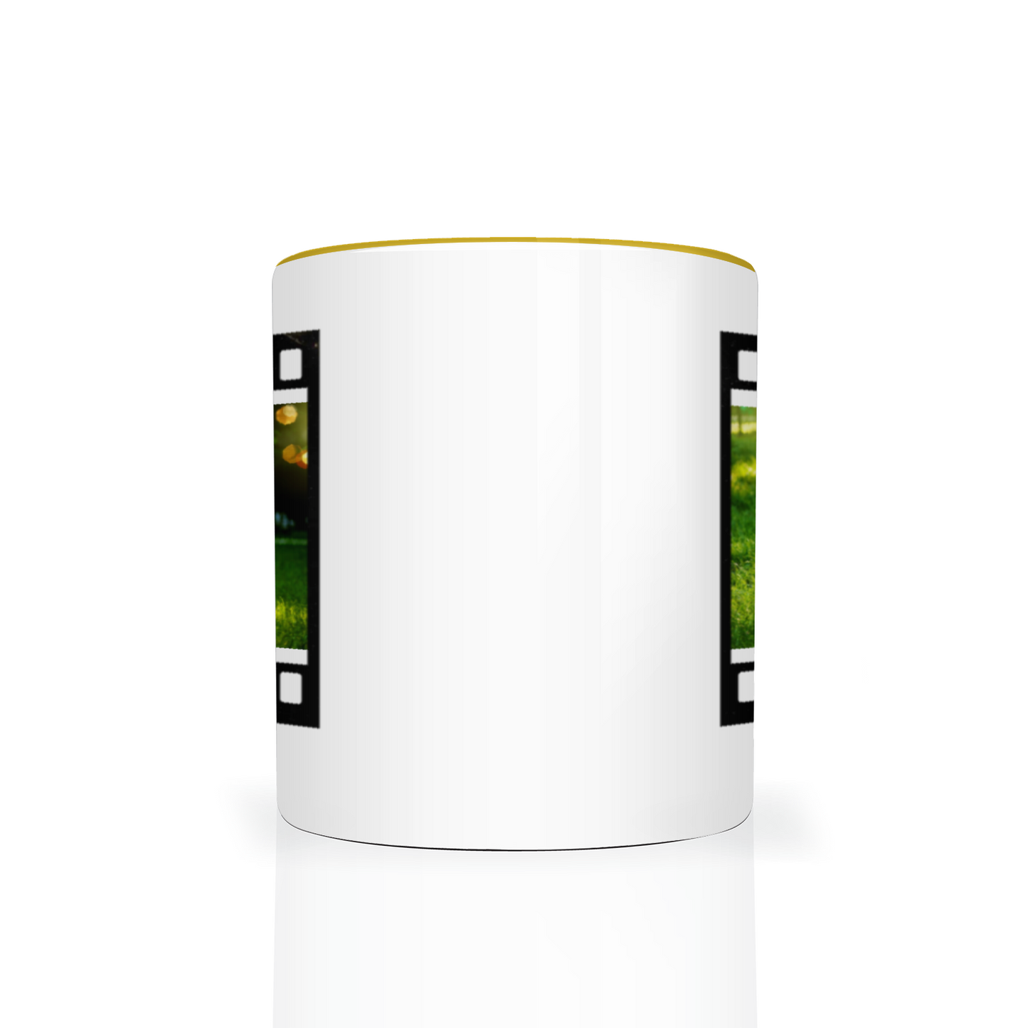 Retro Film Personalised Photo 11oz Mug