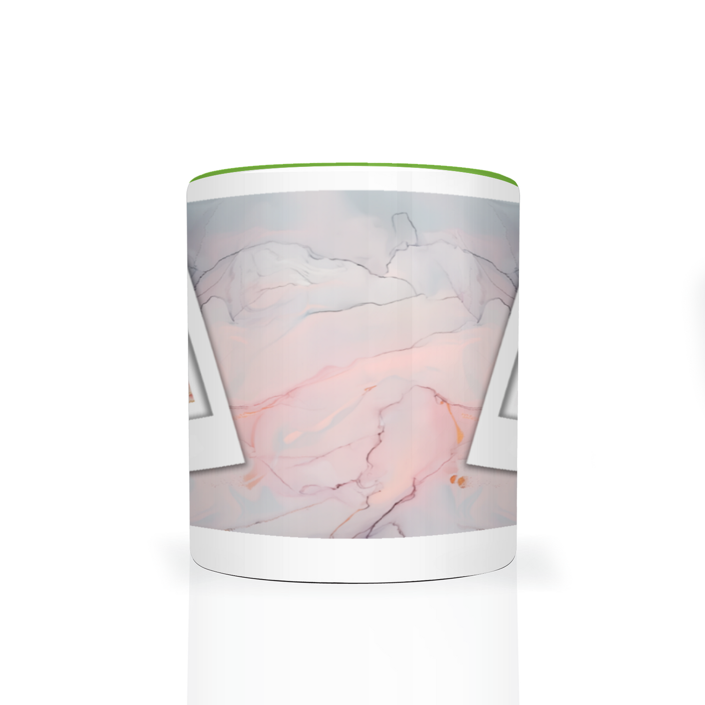 Marble Effect Personalised Photo 11oz Mug