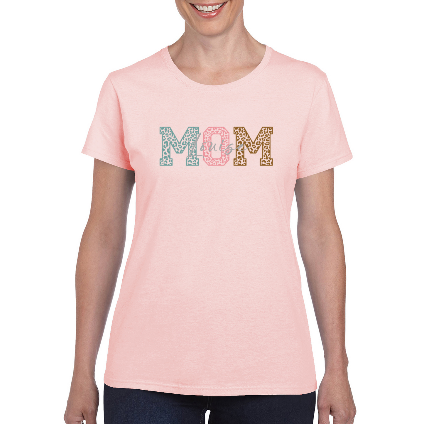 Personalised Mom Name Ladies T-shirt