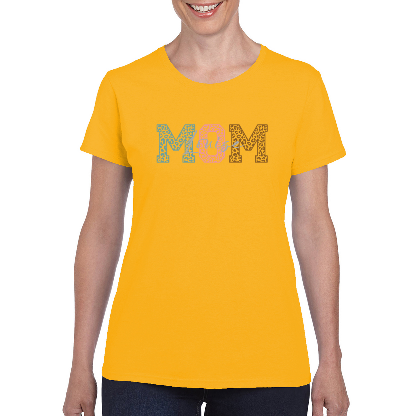 Personalised Mom Name Ladies T-shirt