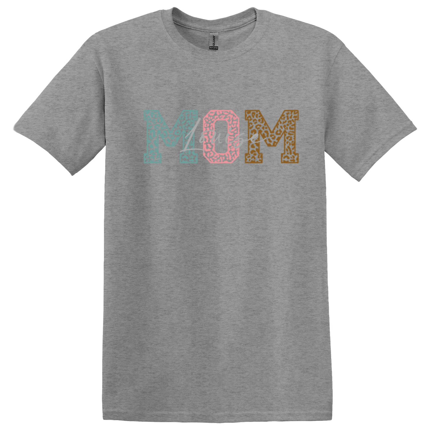 Personalised Mom Name Ladies T-shirt