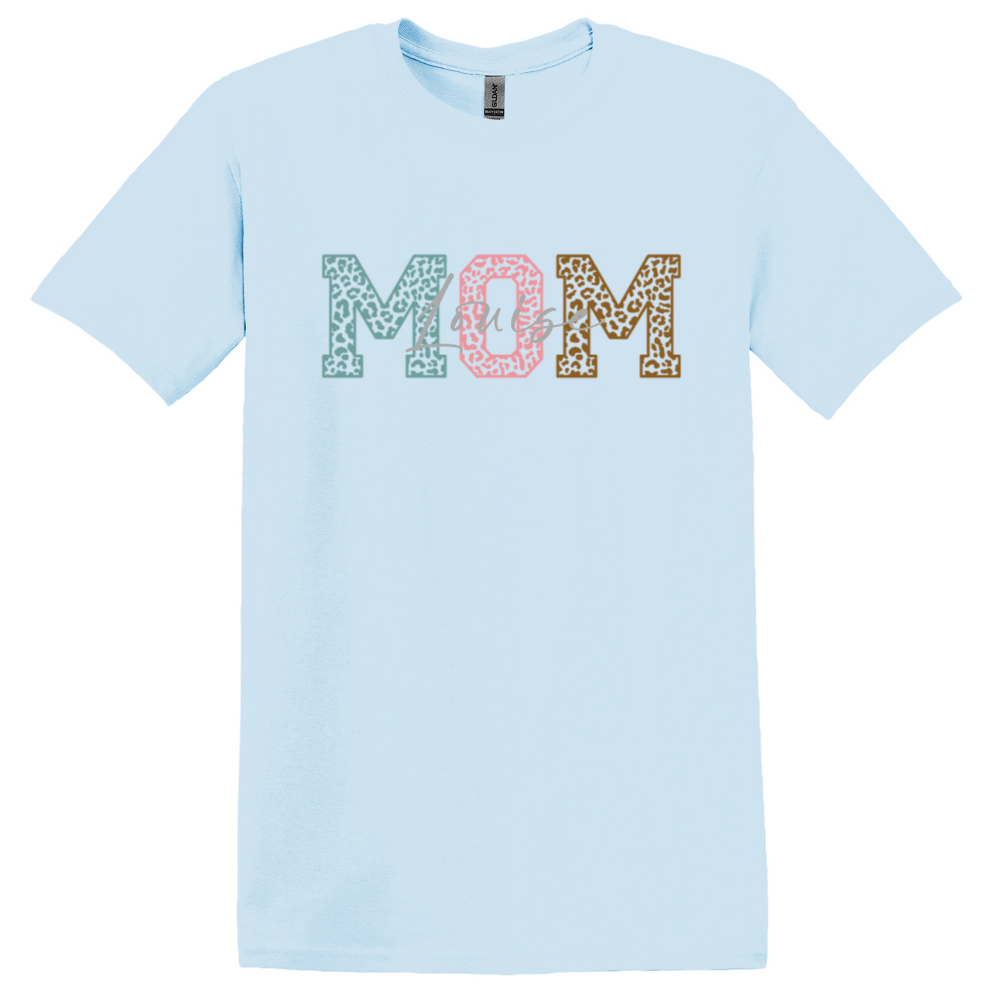 Personalised Mom Name Ladies T-shirt