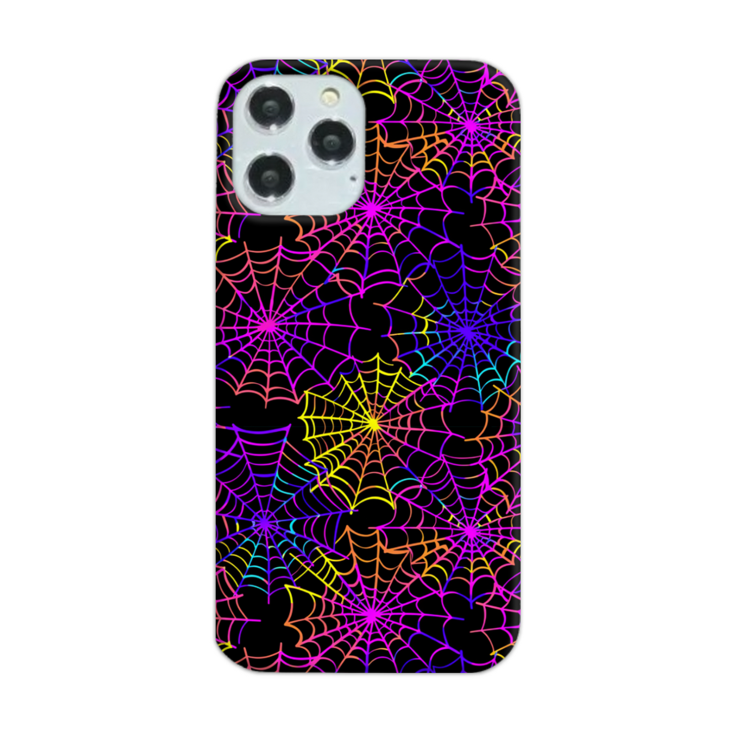 Multi Colour Spider Web Slim Phone Case