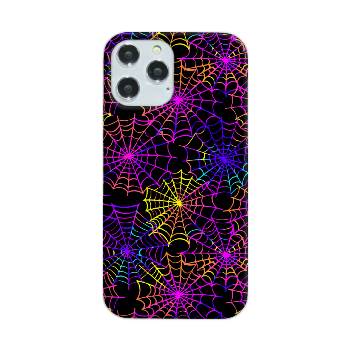 Multi Colour Spider Web Slim Phone Case