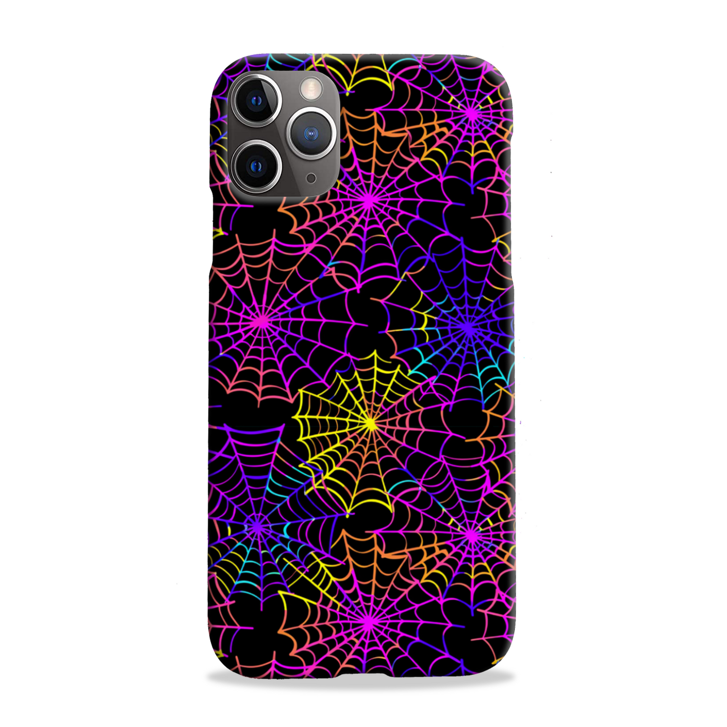 Multi Colour Spider Web Slim Phone Case