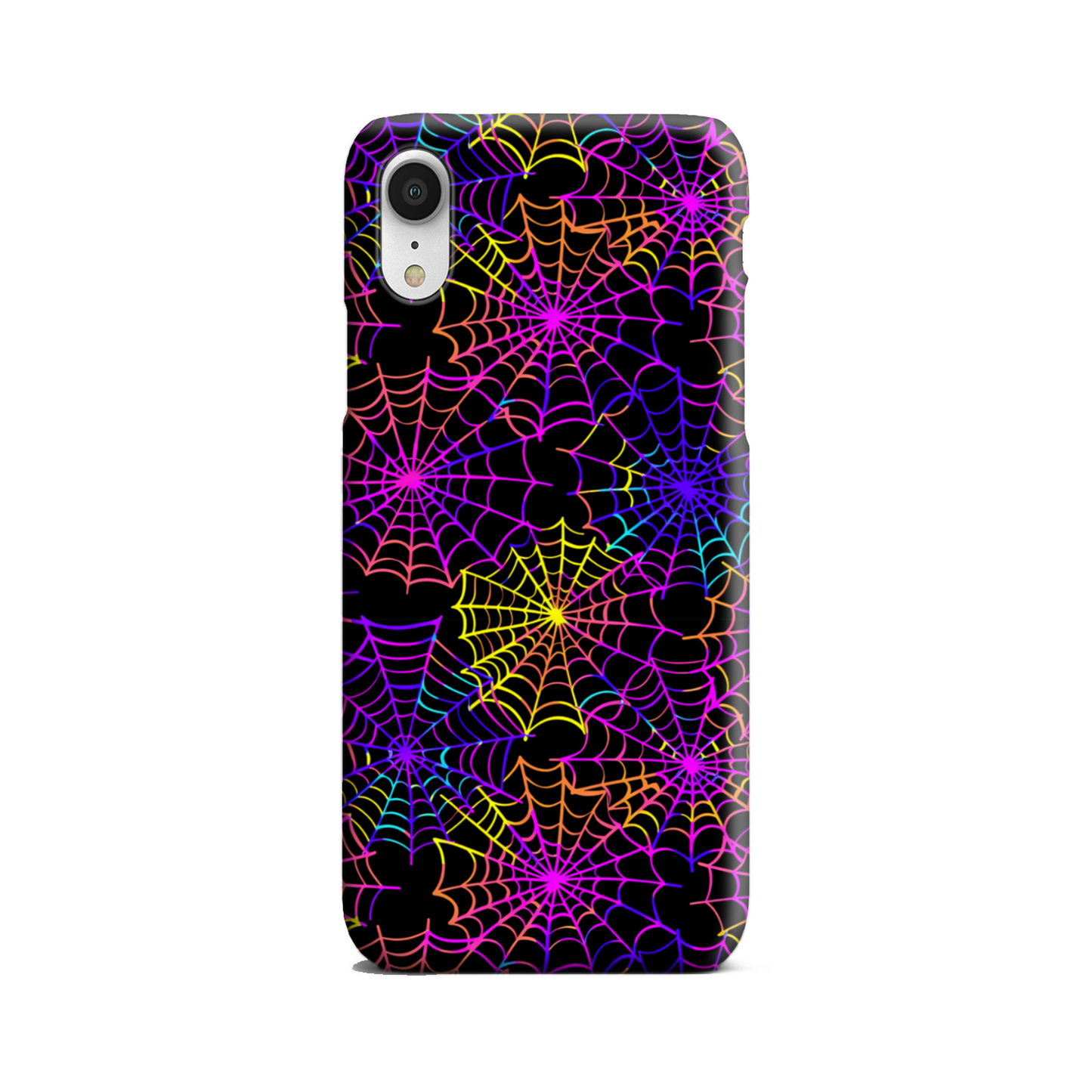 Multi Colour Spider Web Slim Phone Case
