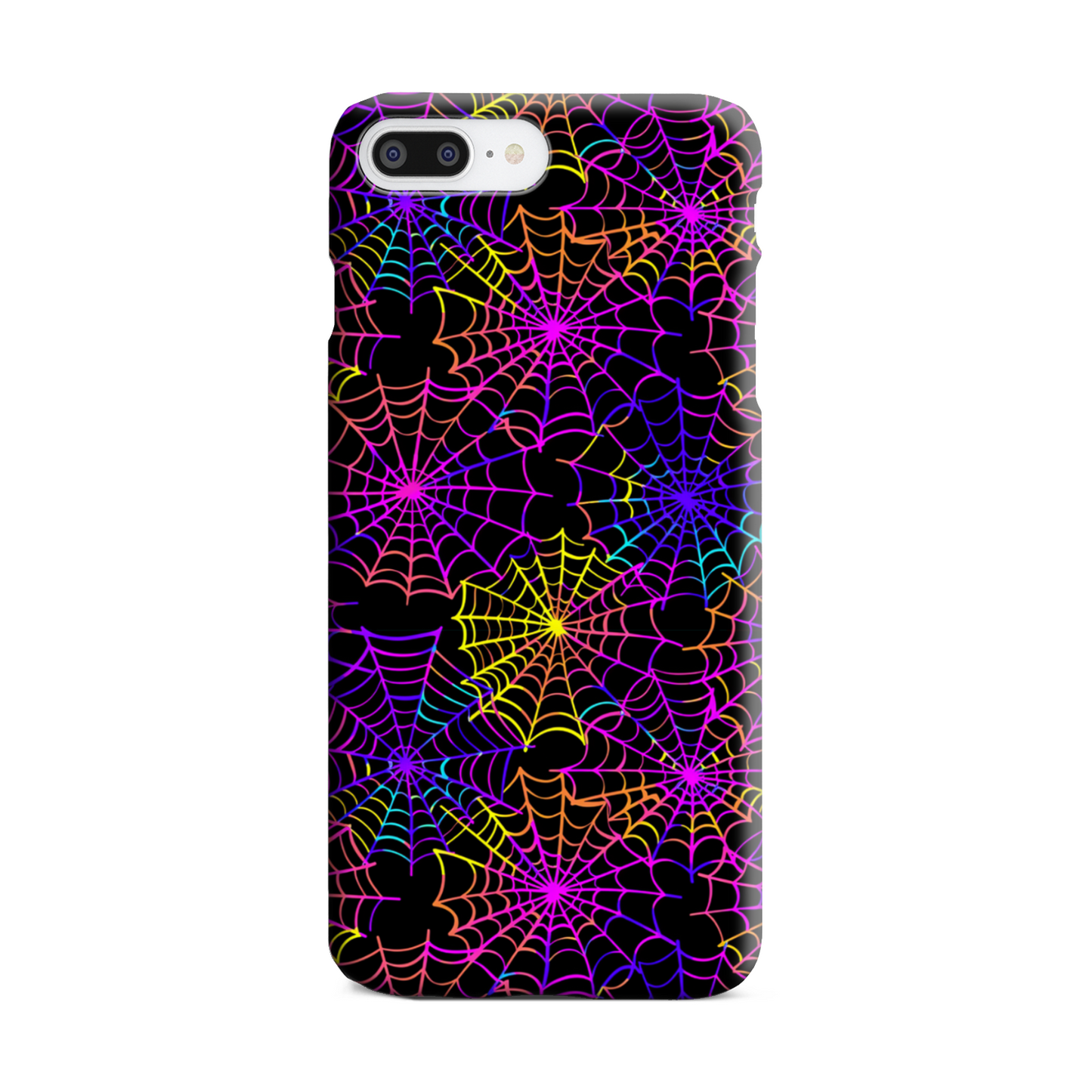 Multi Colour Spider Web Slim Phone Case