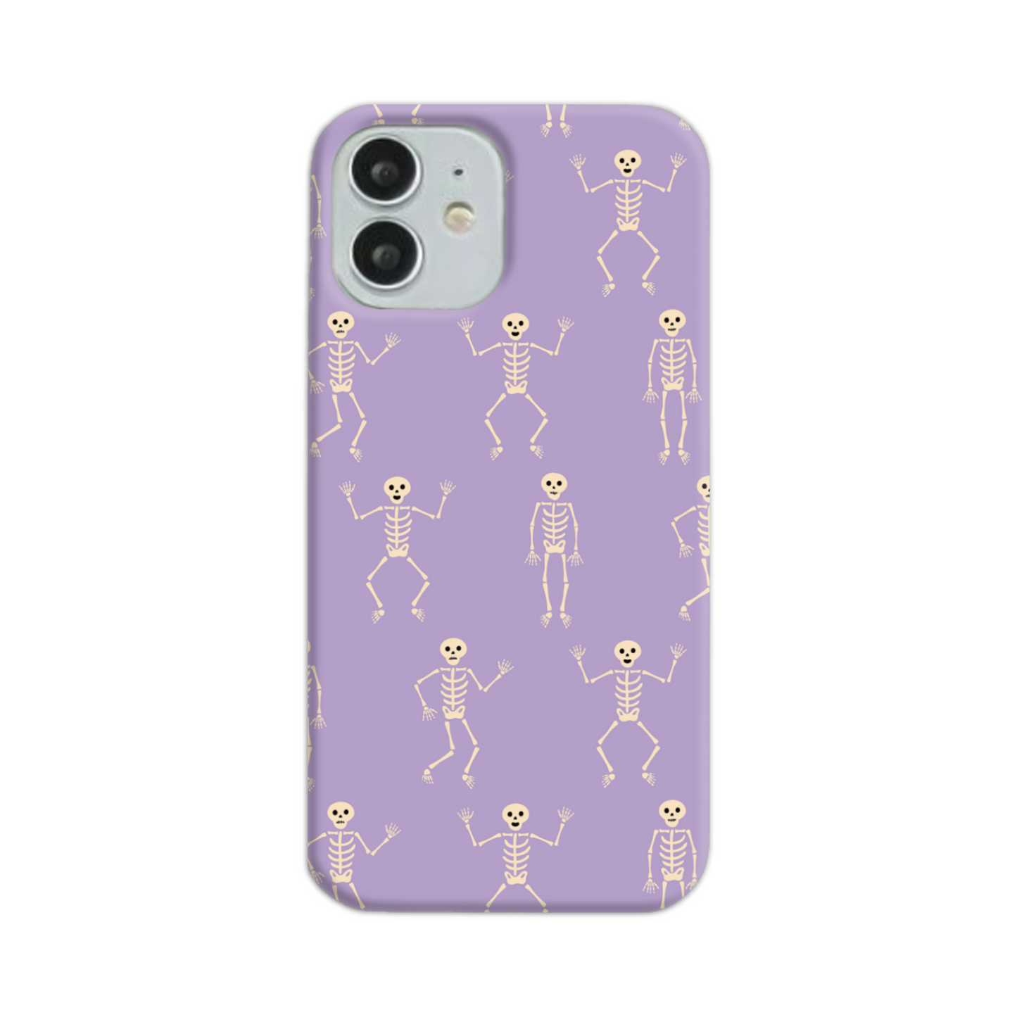 Lilac Skeletons Slim Phone Case