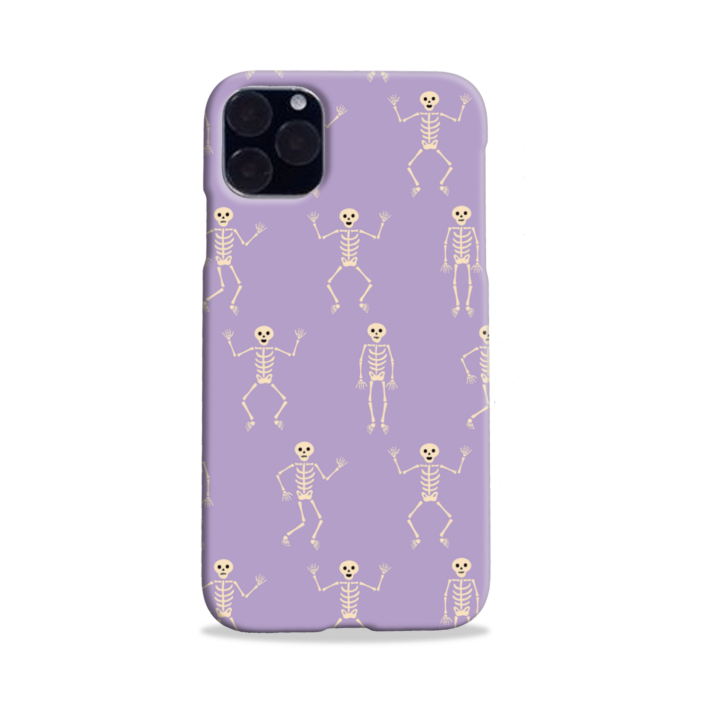 Lilac Skeletons Slim Phone Case