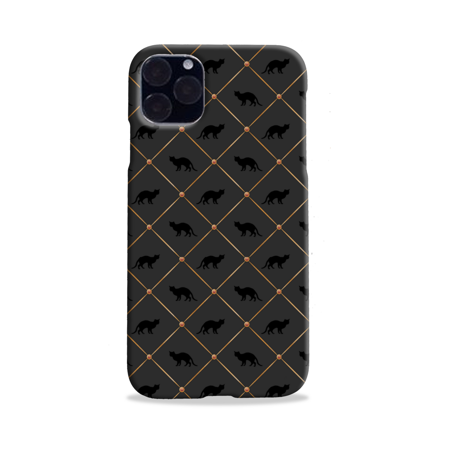 Black Cats Slim Phone Case