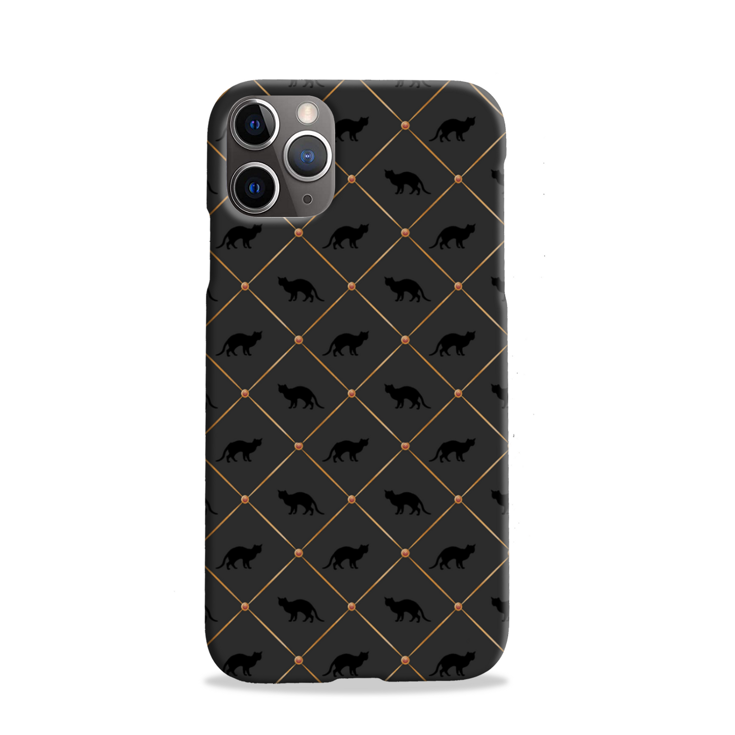 Black Cats Slim Phone Case