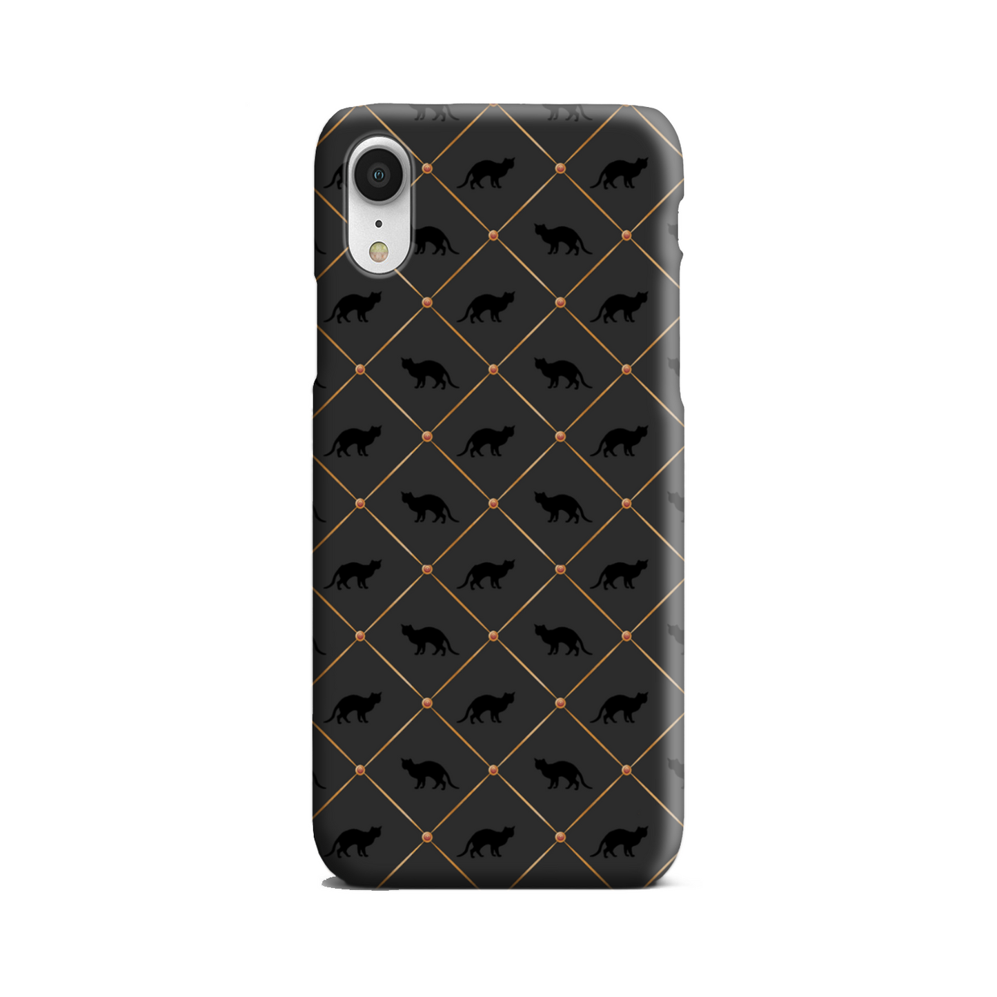 Black Cats Slim Phone Case