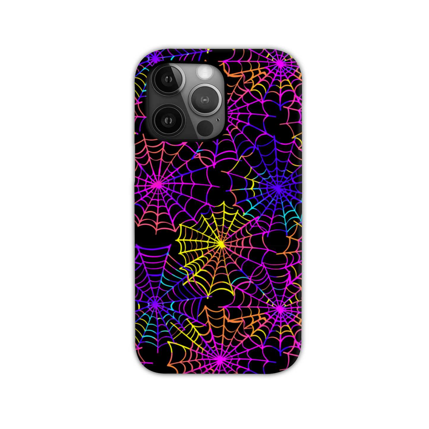 Multi Colour Spider Web Tough Phone Case