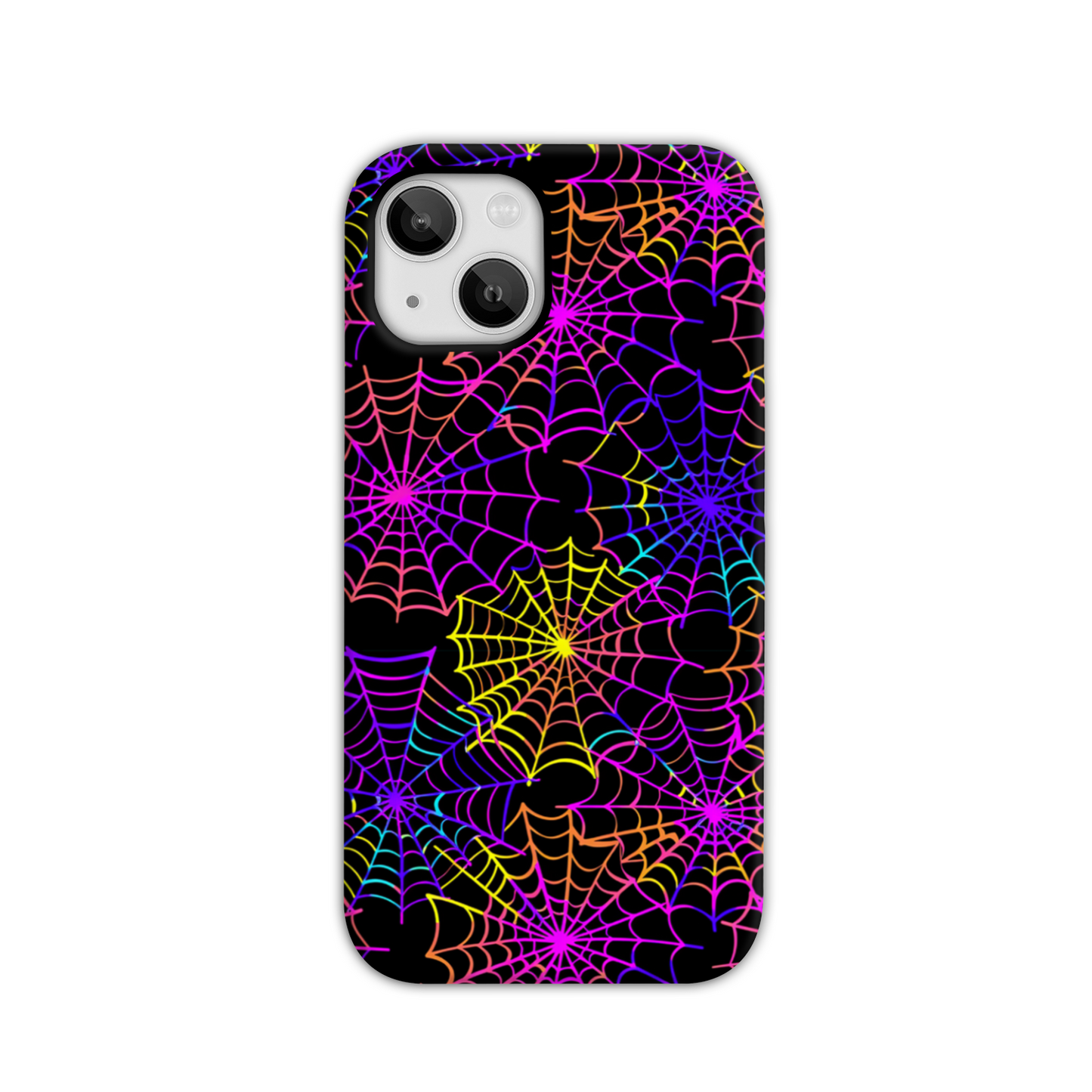 Multi Colour Spider Web Tough Phone Case