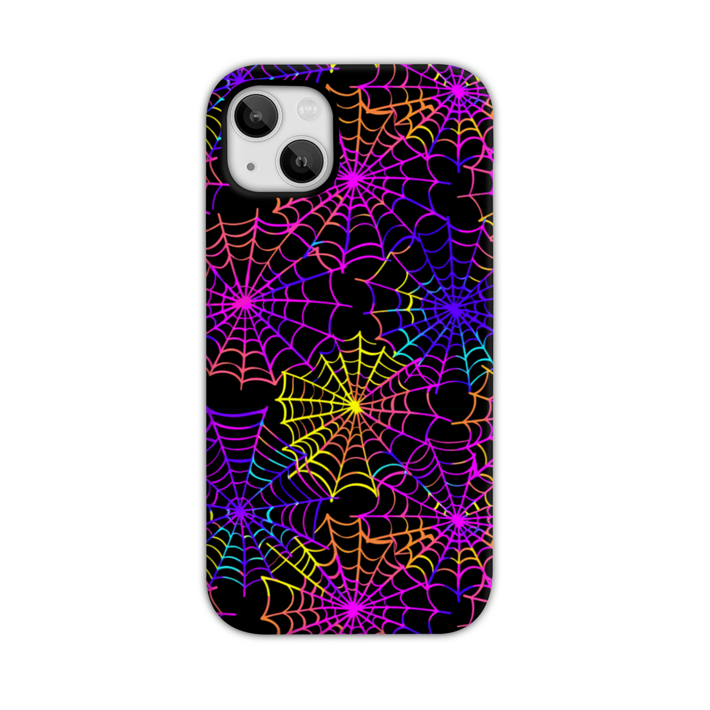 Multi Colour Spider Web Tough Phone Case