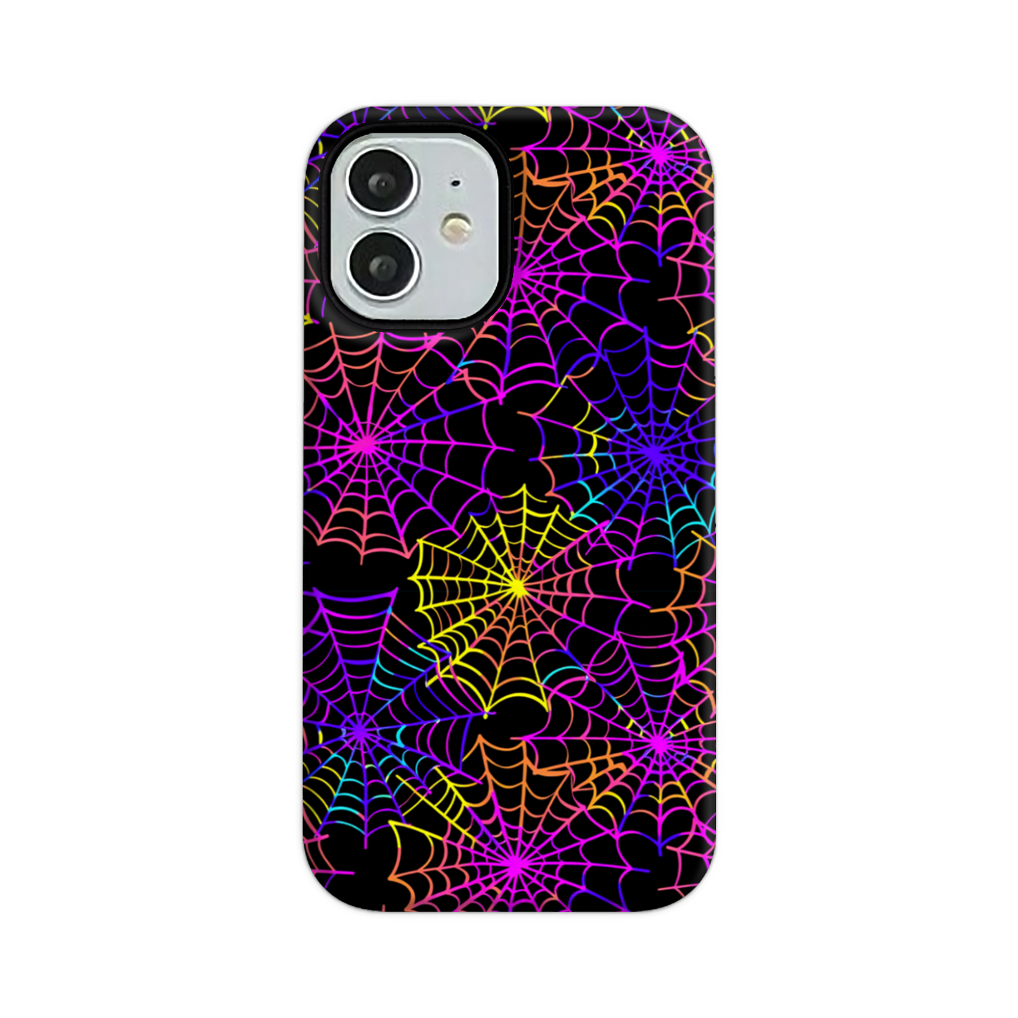 Multi Colour Spider Web Tough Phone Case
