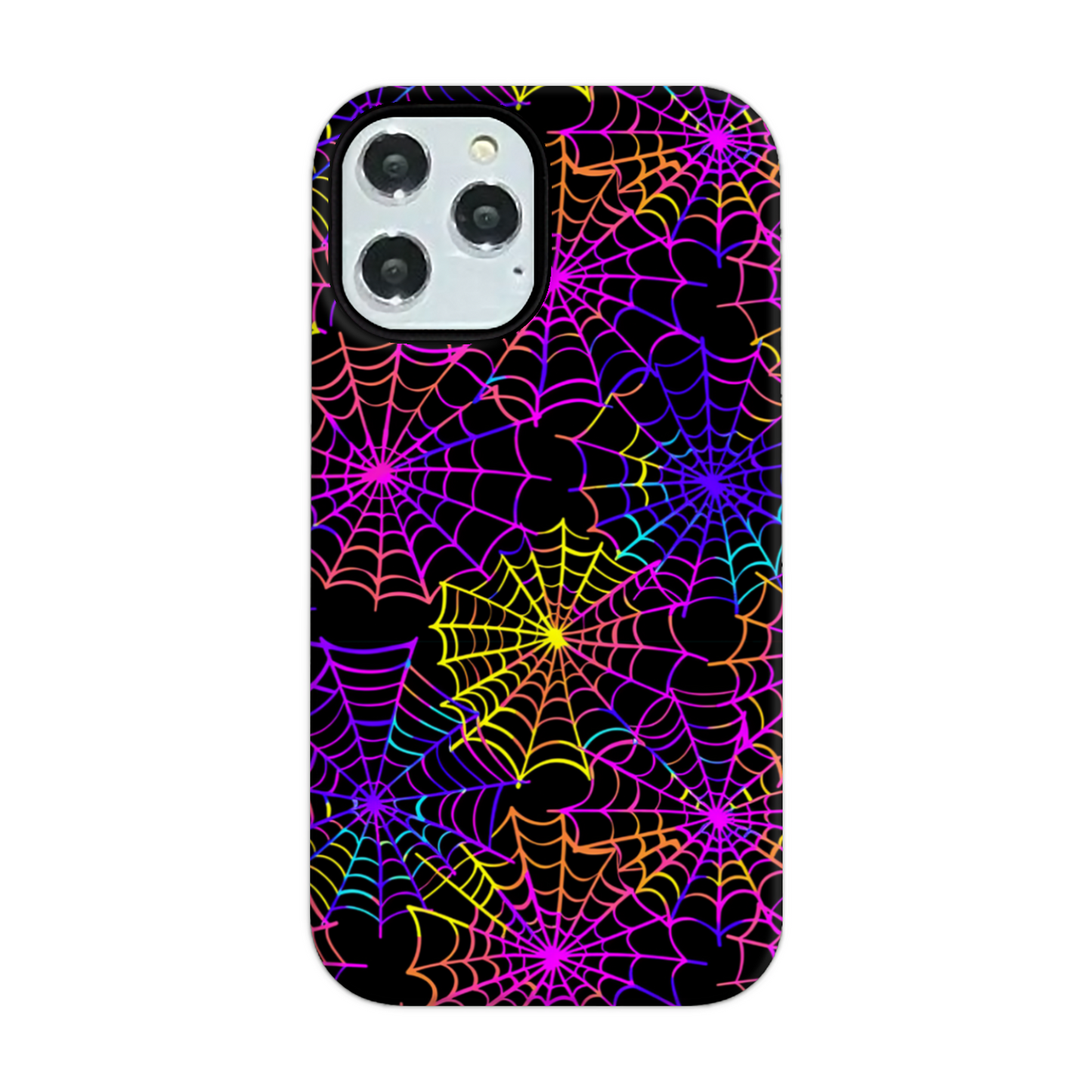 Multi Colour Spider Web Tough Phone Case