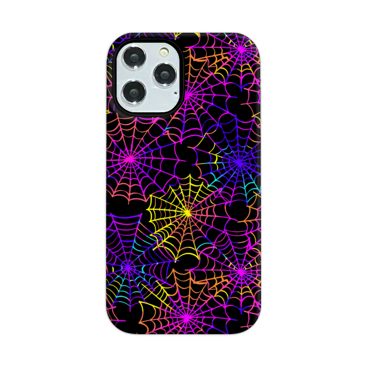 Multi Colour Spider Web Tough Phone Case
