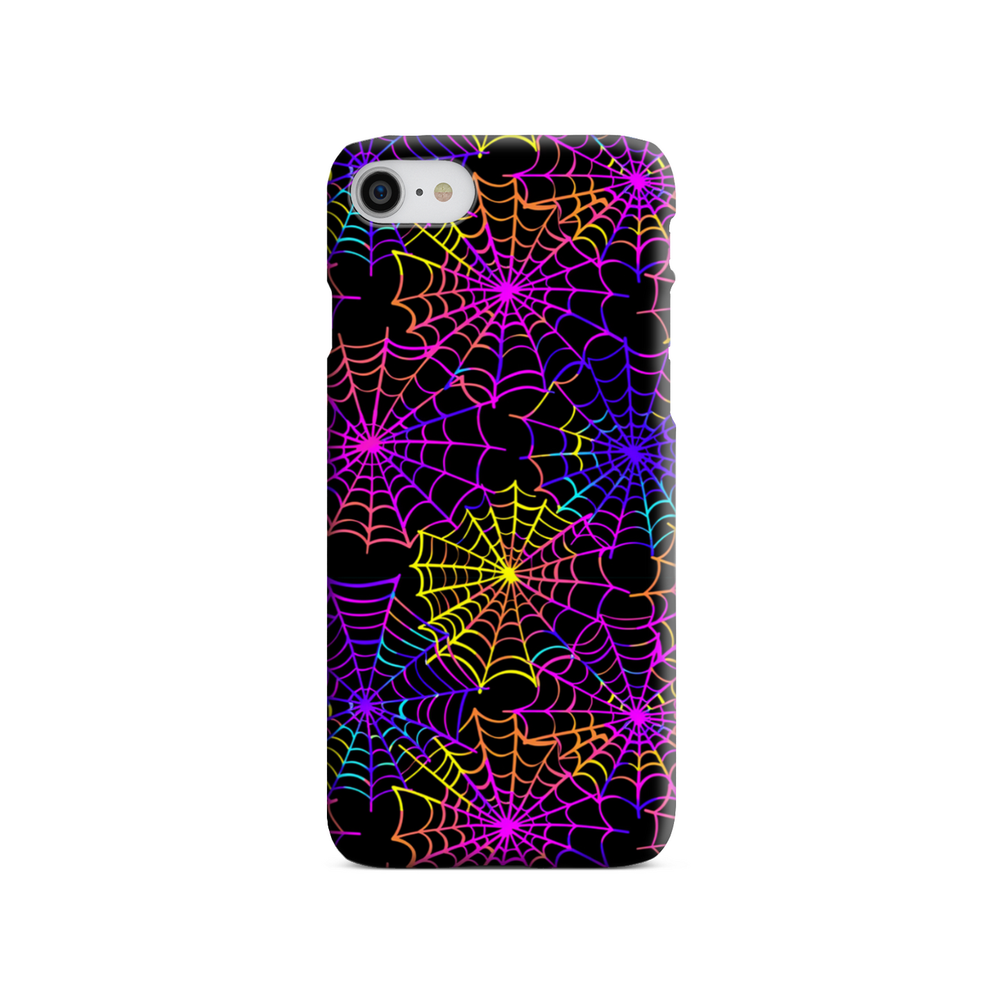 Multi Colour Spider Web Tough Phone Case
