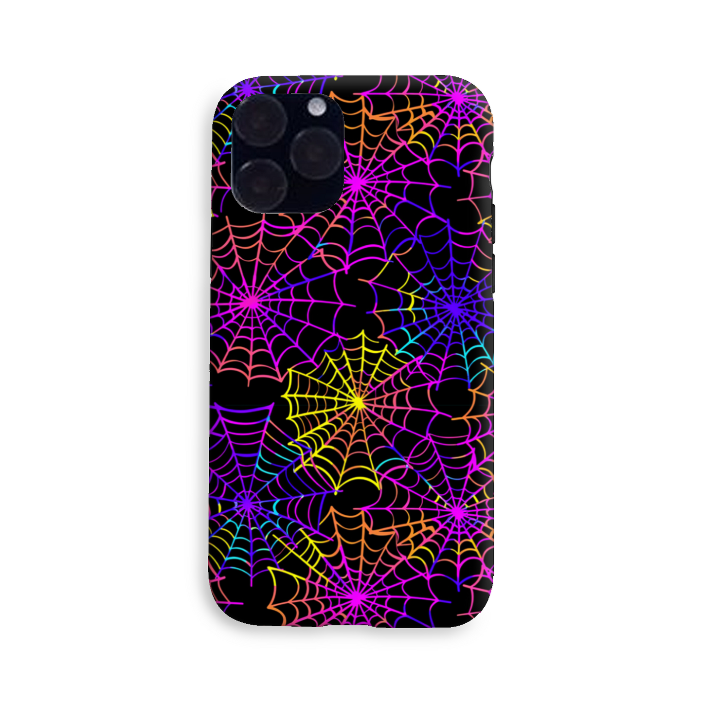 Multi Colour Spider Web Tough Phone Case